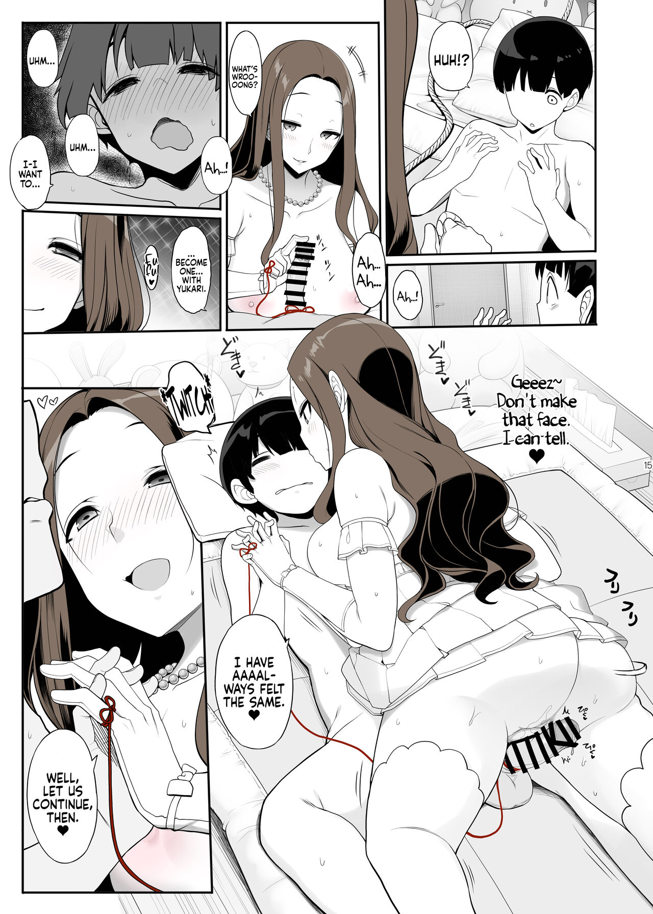 Ichizu na Onee-san to Saikaishitara Dosukebe Kyuukonsarete Sex Tsukeninaru Hanashi | After Reuniting with the Onee-san Who is Fixated on Me, I was Proposed to with Sex and Got Addicted — preview page 15