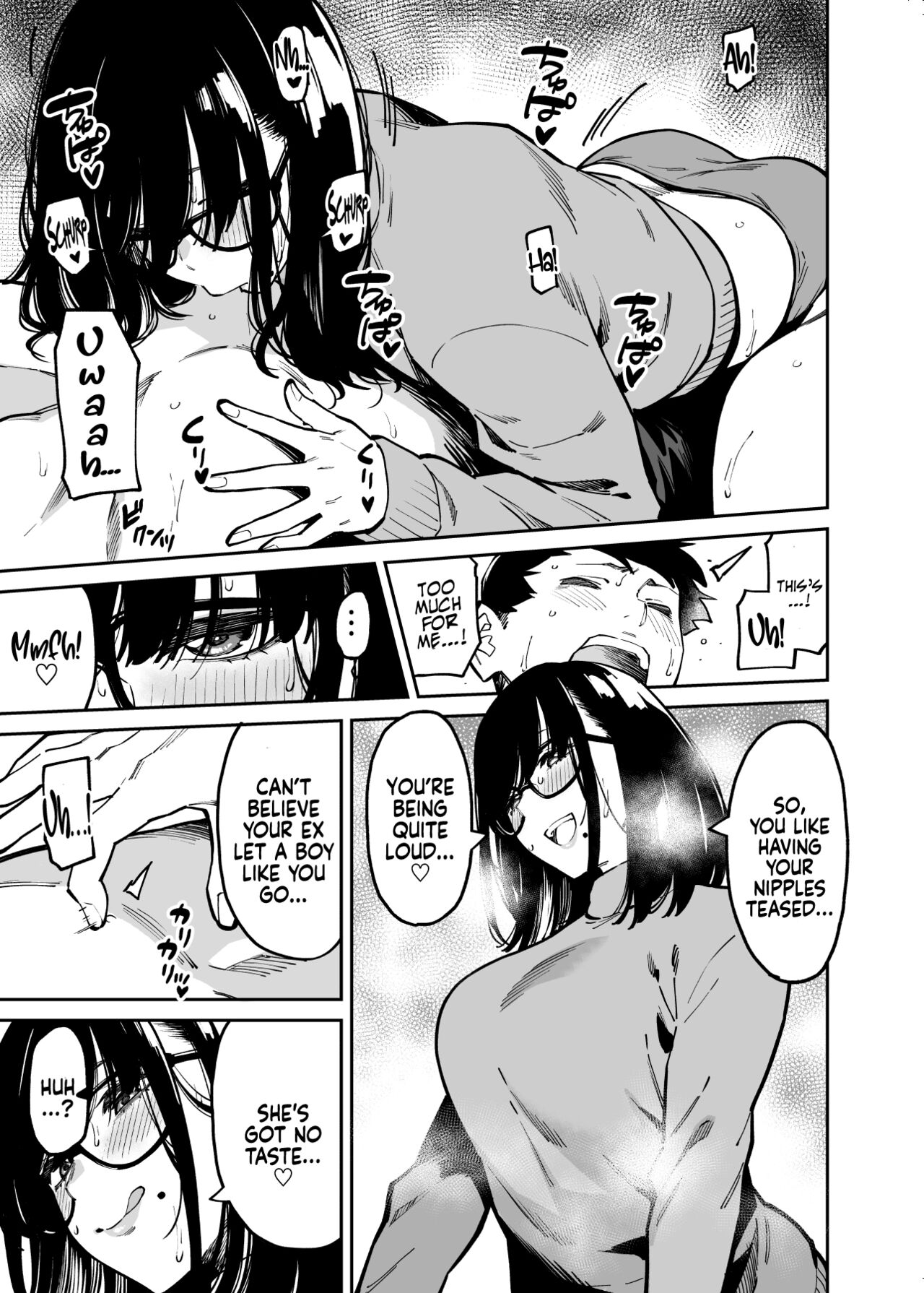 Otonari no Darashina Onee-san ni Nagusamerareru Hanashi | Comforted by the Sloppy Girl Next Door — preview page 17