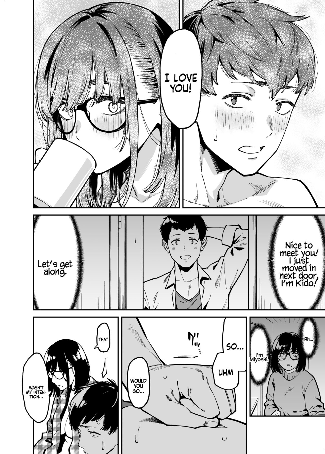 Otonari no Darashina Onee-san ni Nagusamerareru Hanashi | Comforted by the Sloppy Girl Next Door – Chapter 1 – page 50