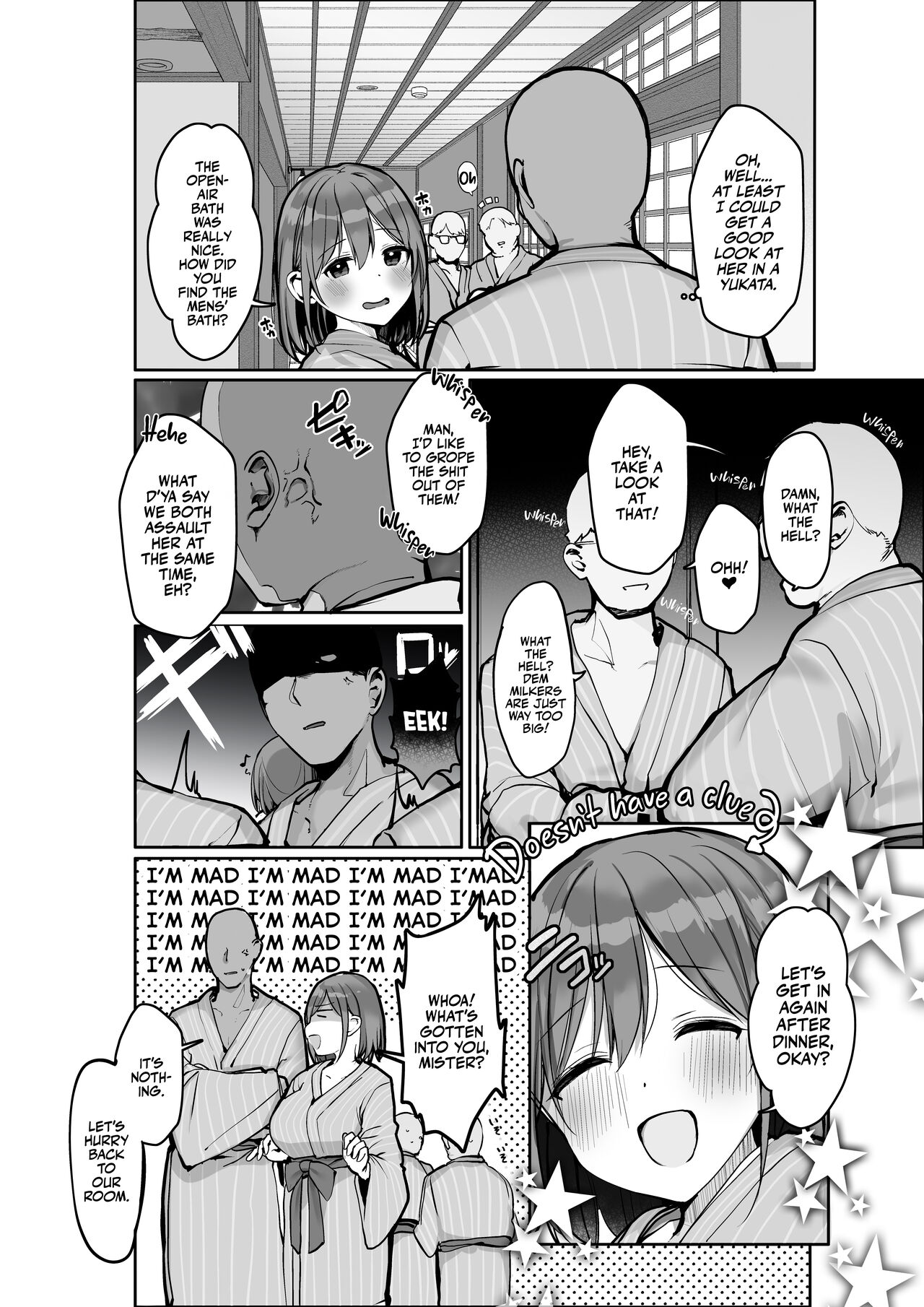 “Chotto dake, kyuukei Shinai…?” Dekachichi Manga ~Nakadashi Dopyu Dopyu Tanetsuke Ryokou~ | Wanna Visit the Hot Springs, Mister? — preview page 7