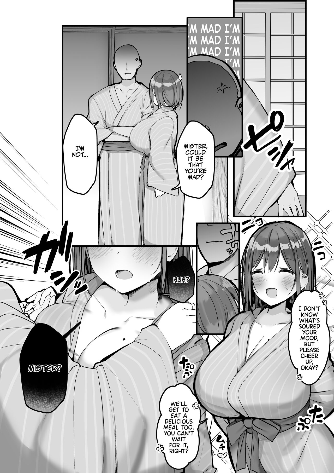 “Chotto dake, kyuukei Shinai…?” Dekachichi Manga ~Nakadashi Dopyu Dopyu Tanetsuke Ryokou~ | Wanna Visit the Hot Springs, Mister? — preview page 8