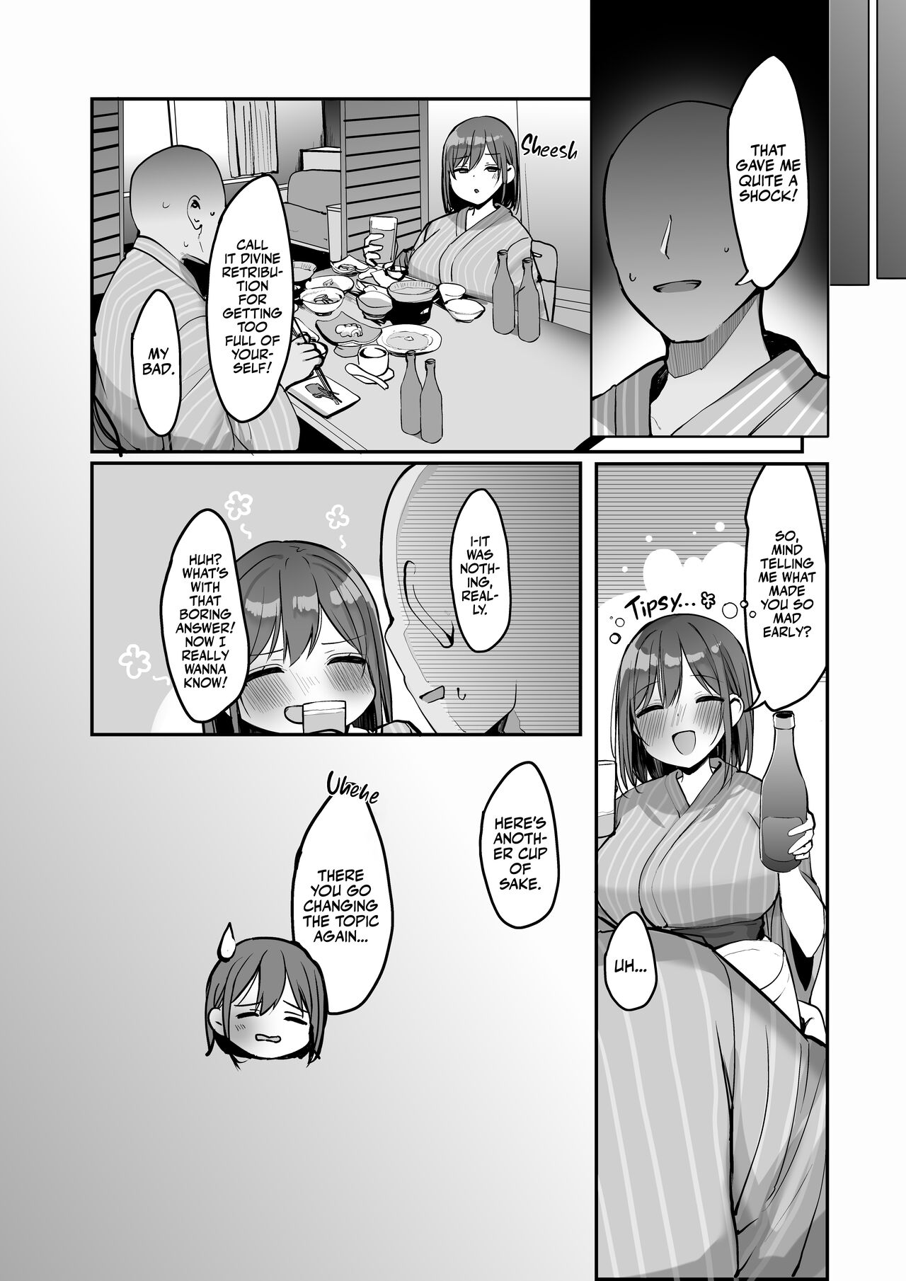 “Chotto dake, kyuukei Shinai…?” Dekachichi Manga ~Nakadashi Dopyu Dopyu Tanetsuke Ryokou~ | Wanna Visit the Hot Springs, Mister? — preview page 19