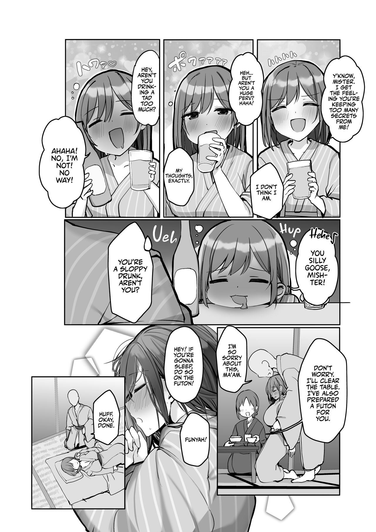 “Chotto dake, kyuukei Shinai…?” Dekachichi Manga ~Nakadashi Dopyu Dopyu Tanetsuke Ryokou~ | Wanna Visit the Hot Springs, Mister? — preview page 20