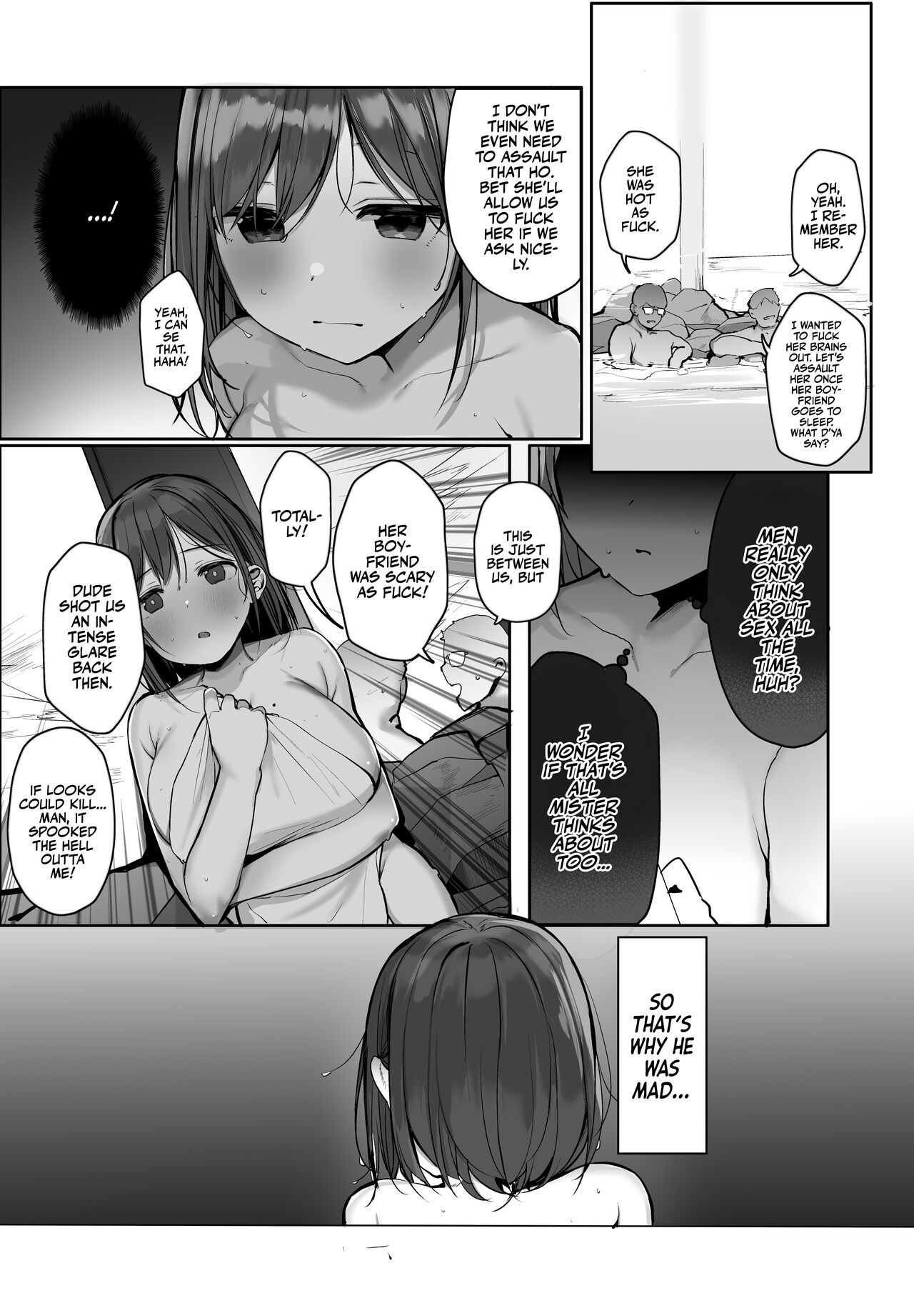 “Chotto dake, kyuukei Shinai…?” Dekachichi Manga ~Nakadashi Dopyu Dopyu Tanetsuke Ryokou~ | Wanna Visit the Hot Springs, Mister? – Chapter 1 – page 34
