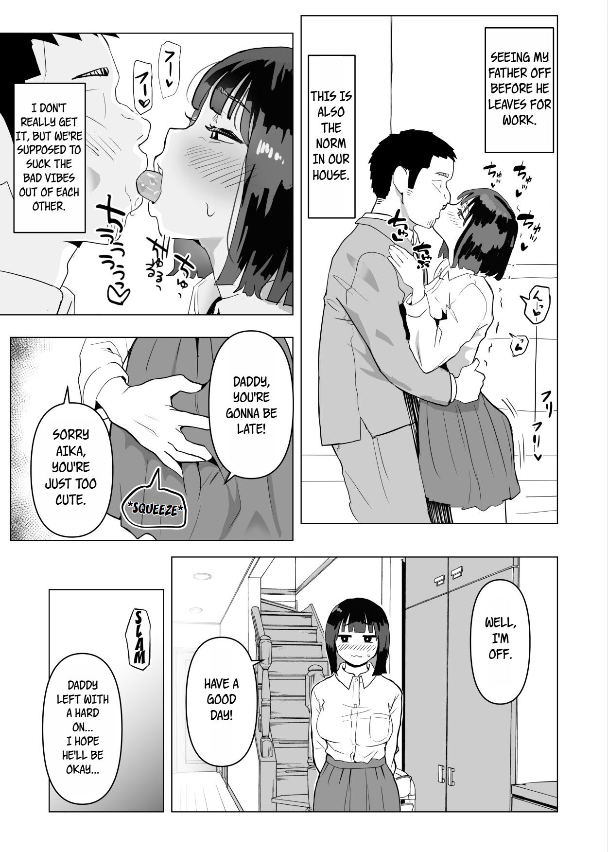 Uchi de wa Kazoku Sex wa Joushiki Rashii | In My House, Family Sex Is the Norm — preview page 10