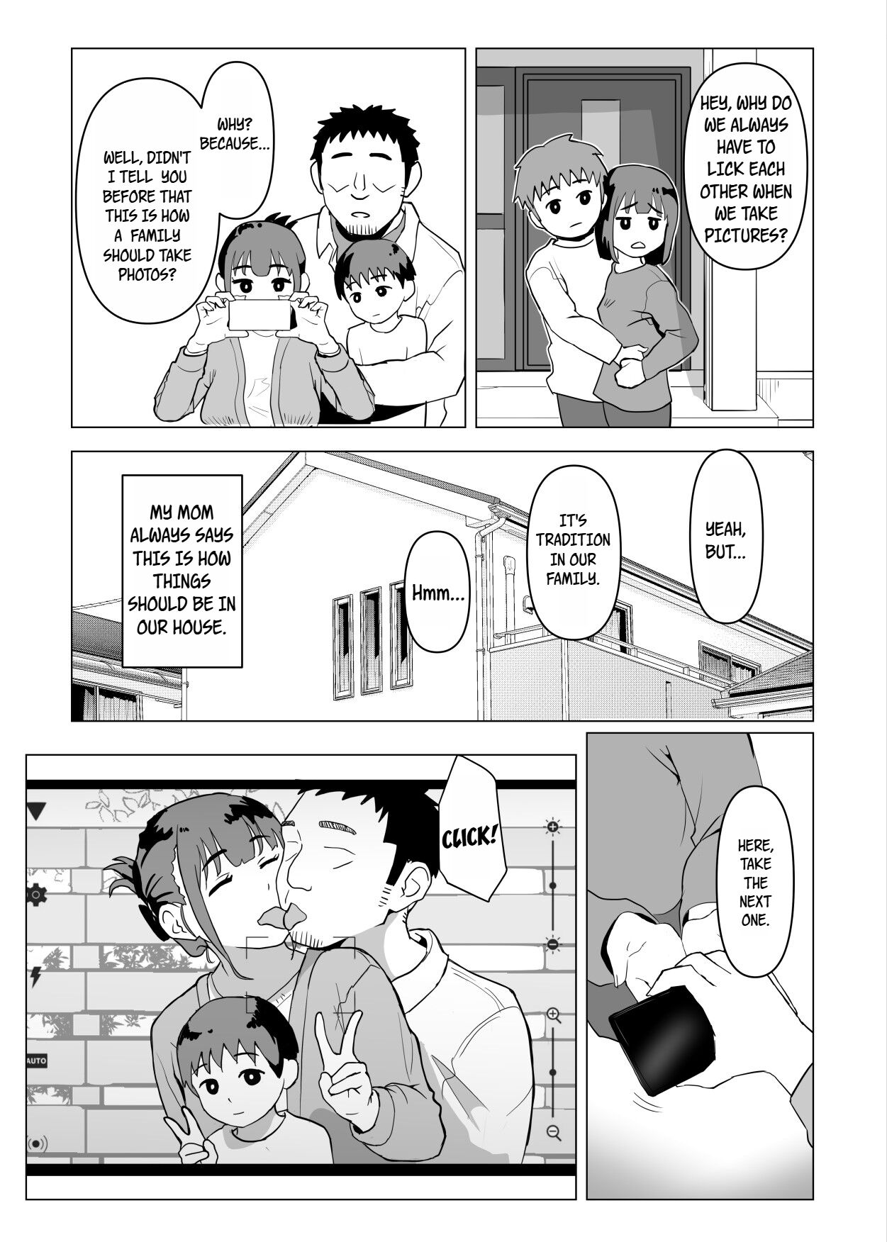 Uchi de wa Kazoku Sex wa Joushiki Rashii | In My House, Family Sex Is the Norm — preview page 12