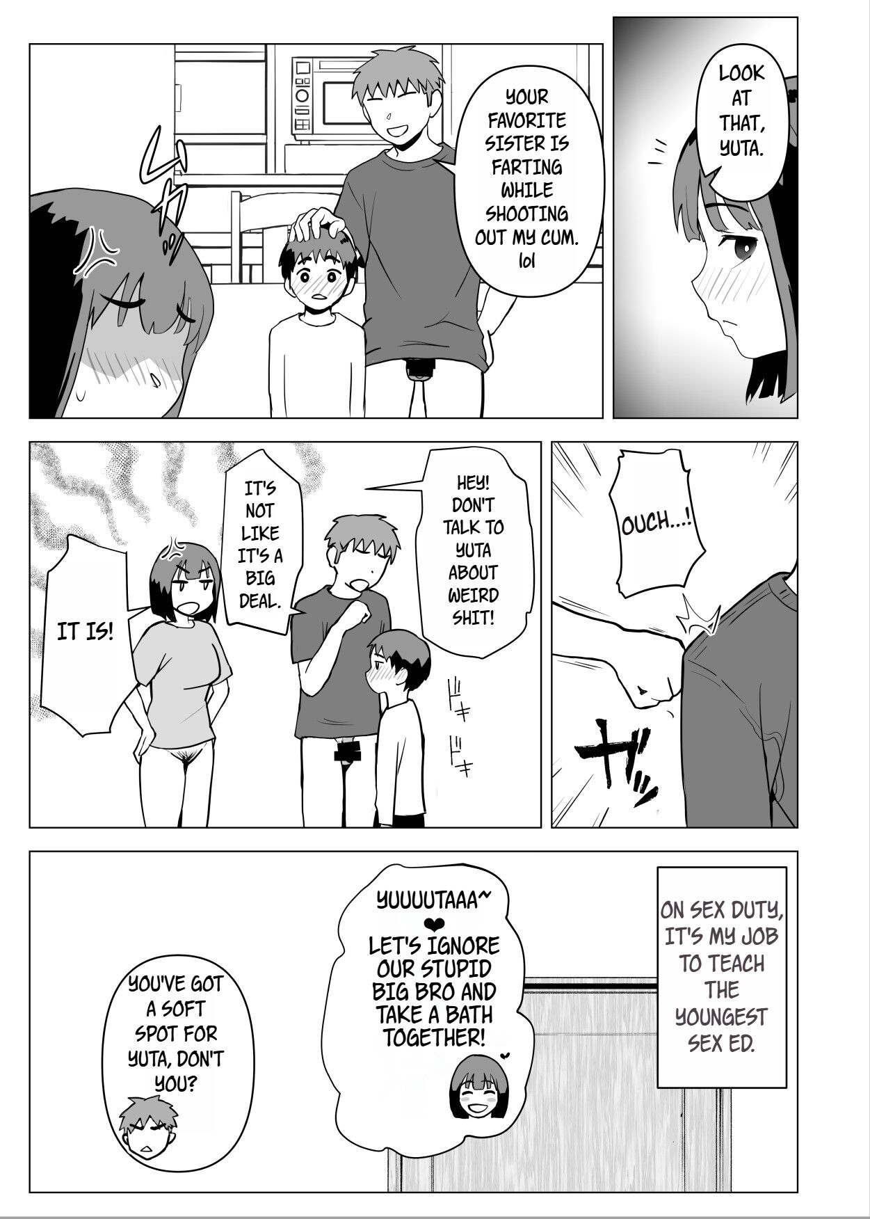Uchi de wa Kazoku Sex wa Joushiki Rashii | In My House, Family Sex Is the Norm — preview page 20