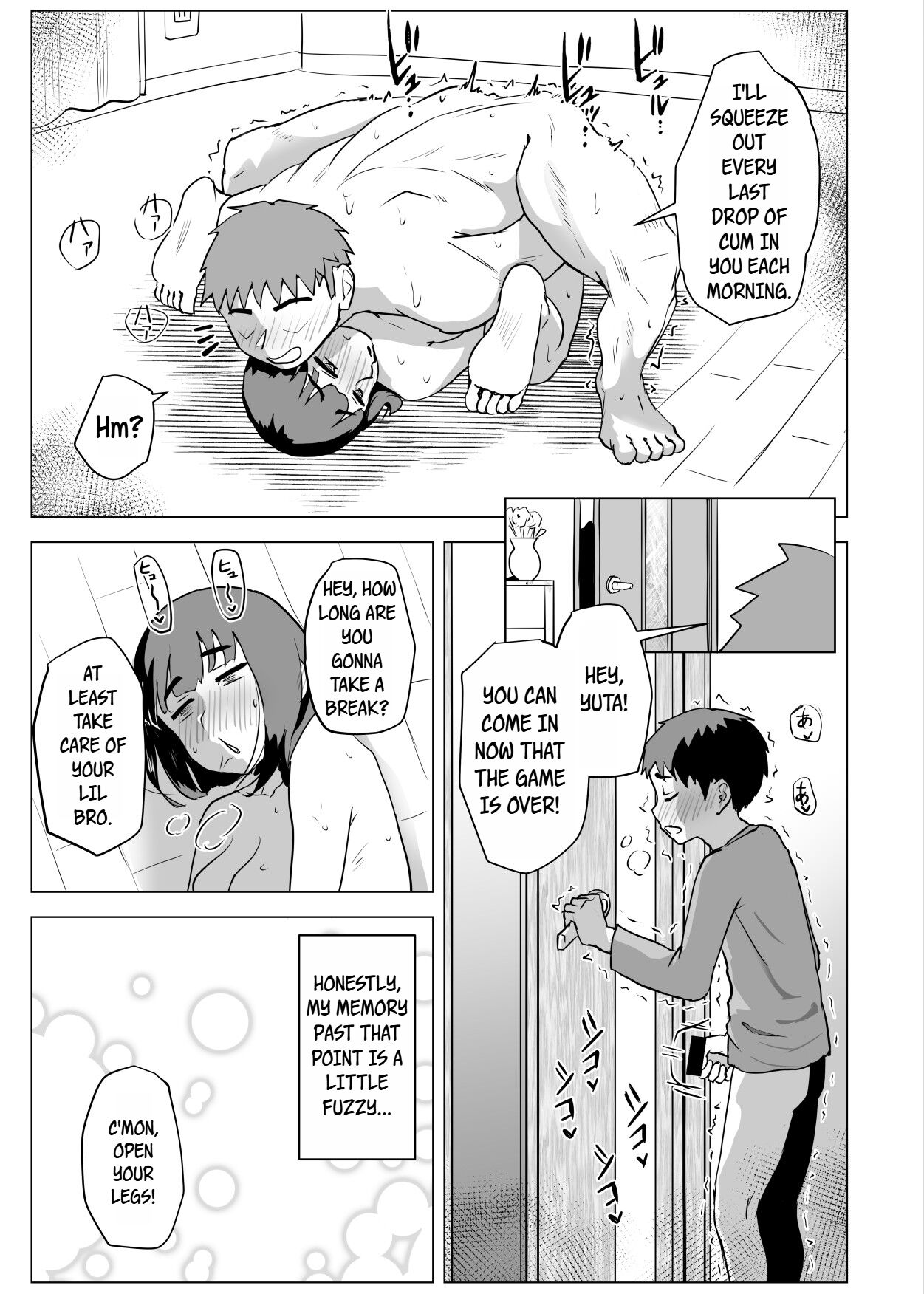 Uchi de wa Kazoku Sex wa Joushiki Rashii | In My House, Family Sex Is the Norm – Chapter 1 – page 58
