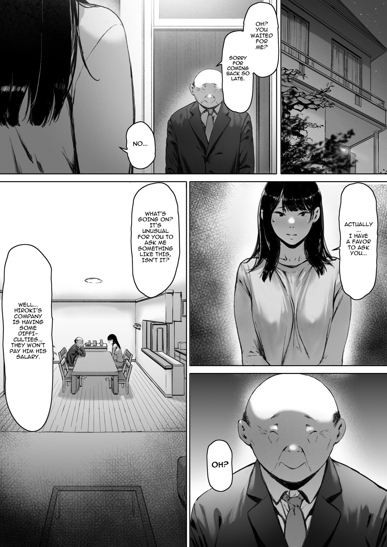 Gifu to Doukyou Suru ni Natta Shiawase na Shinkon Seikatsu o Okuro Hazu datta no ni | Now Living with my father-in-law, I was supposed to have a happy newlywed life – Chapter 1 – page 91