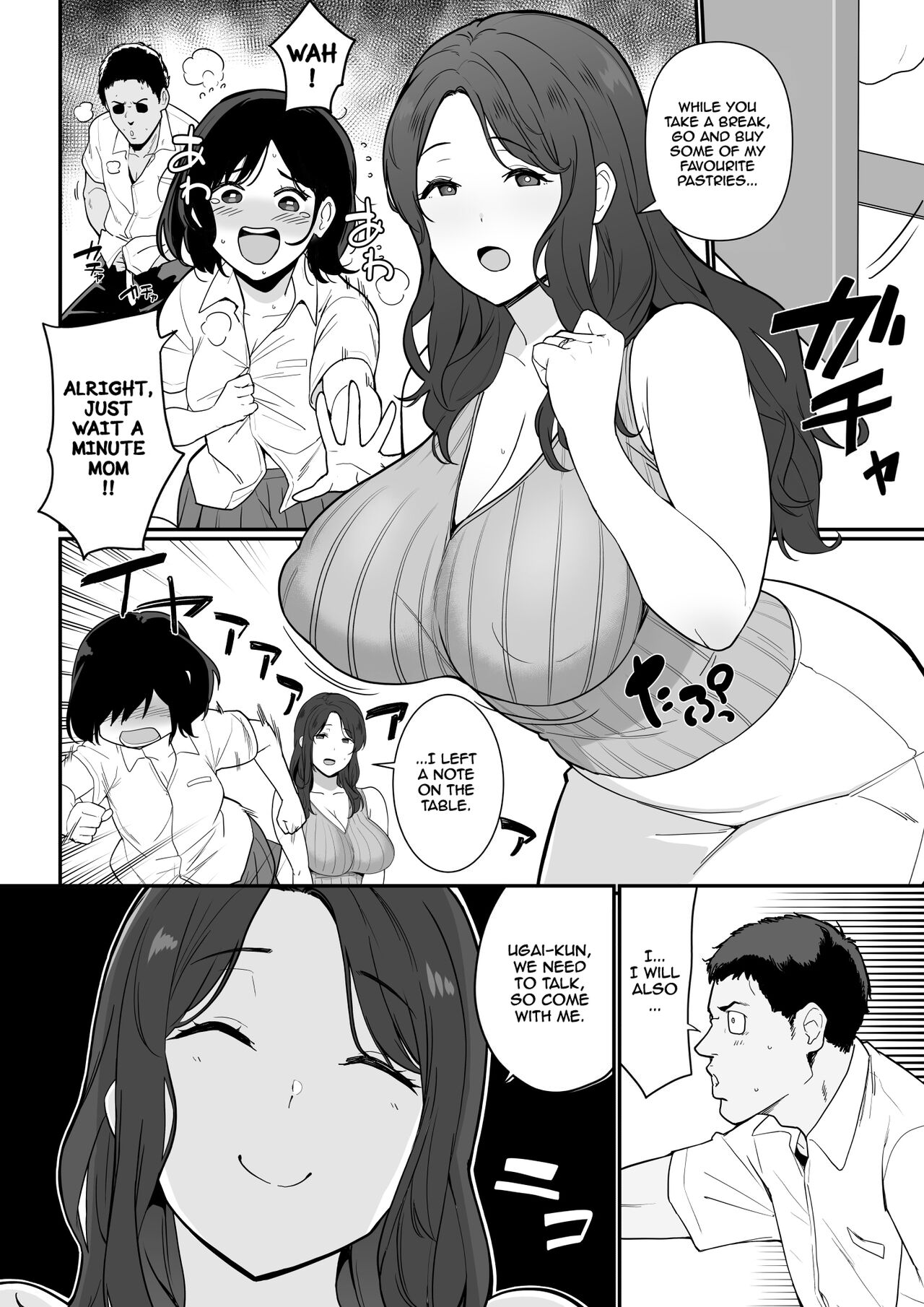 Kanojo no Mama ga H Sugite Gaman Dekinai | My Girlfriend’s Mom is too Lewd, so I couldn’t Hold Back. — preview page 5