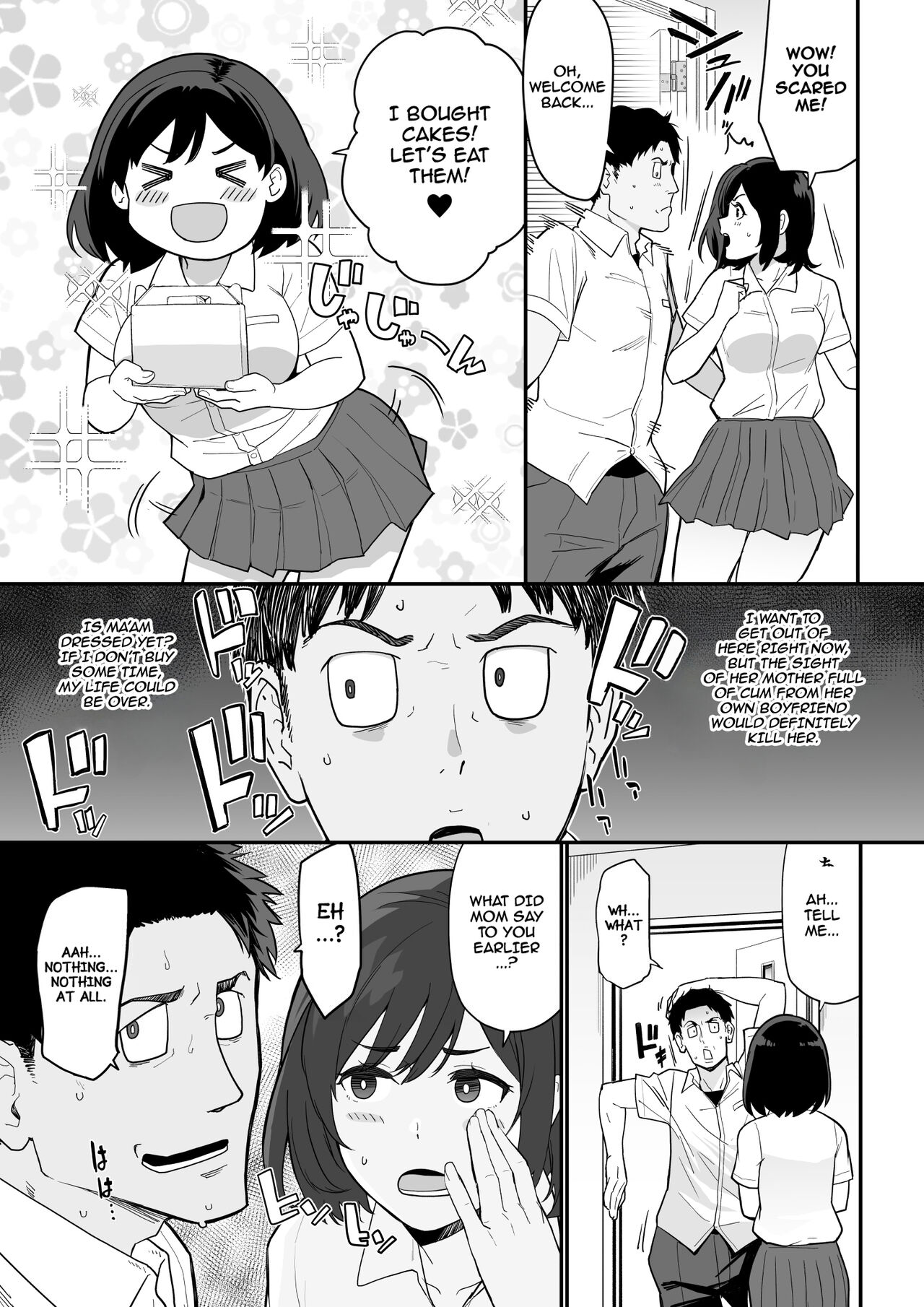 Kanojo no Mama ga H Sugite Gaman Dekinai | My Girlfriend’s Mom is too Lewd, so I couldn’t Hold Back. – Chapter 1 – page 22