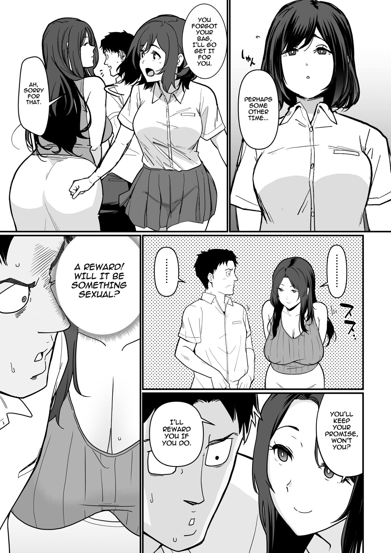 Kanojo no Mama ga H Sugite Gaman Dekinai | My Girlfriend’s Mom is too Lewd, so I couldn’t Hold Back. – Chapter 1 – page 24