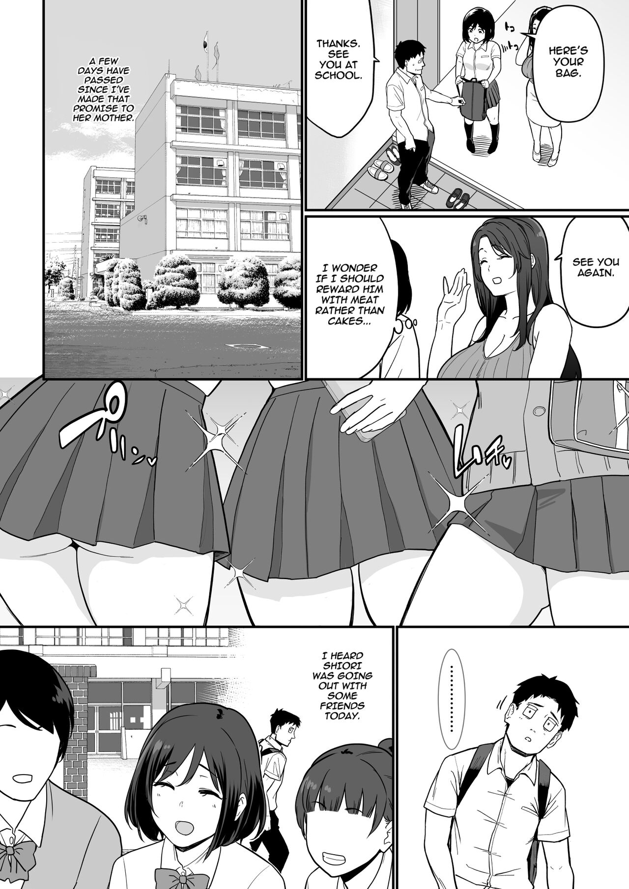 Kanojo no Mama ga H Sugite Gaman Dekinai | My Girlfriend’s Mom is too Lewd, so I couldn’t Hold Back. – Chapter 1 – page 25