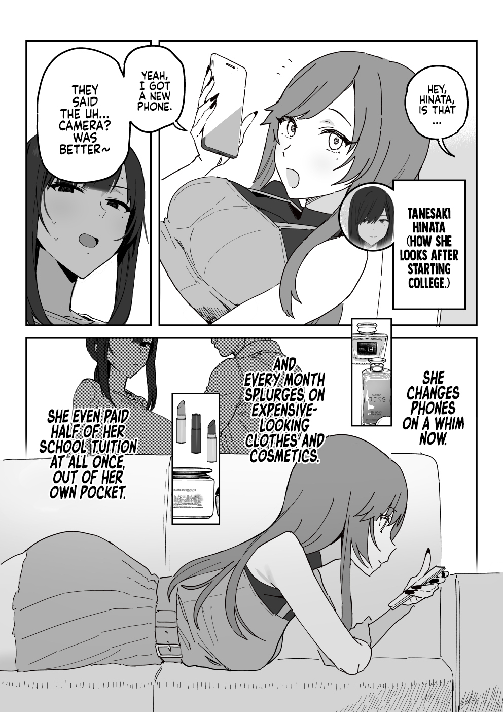 Tanesaki Kaori , Musume no Kawari ni Doujin AV Debut | Tanesaki Kaori Makes Her Doujin AV Debut in Place of Her Daughter — preview page 4