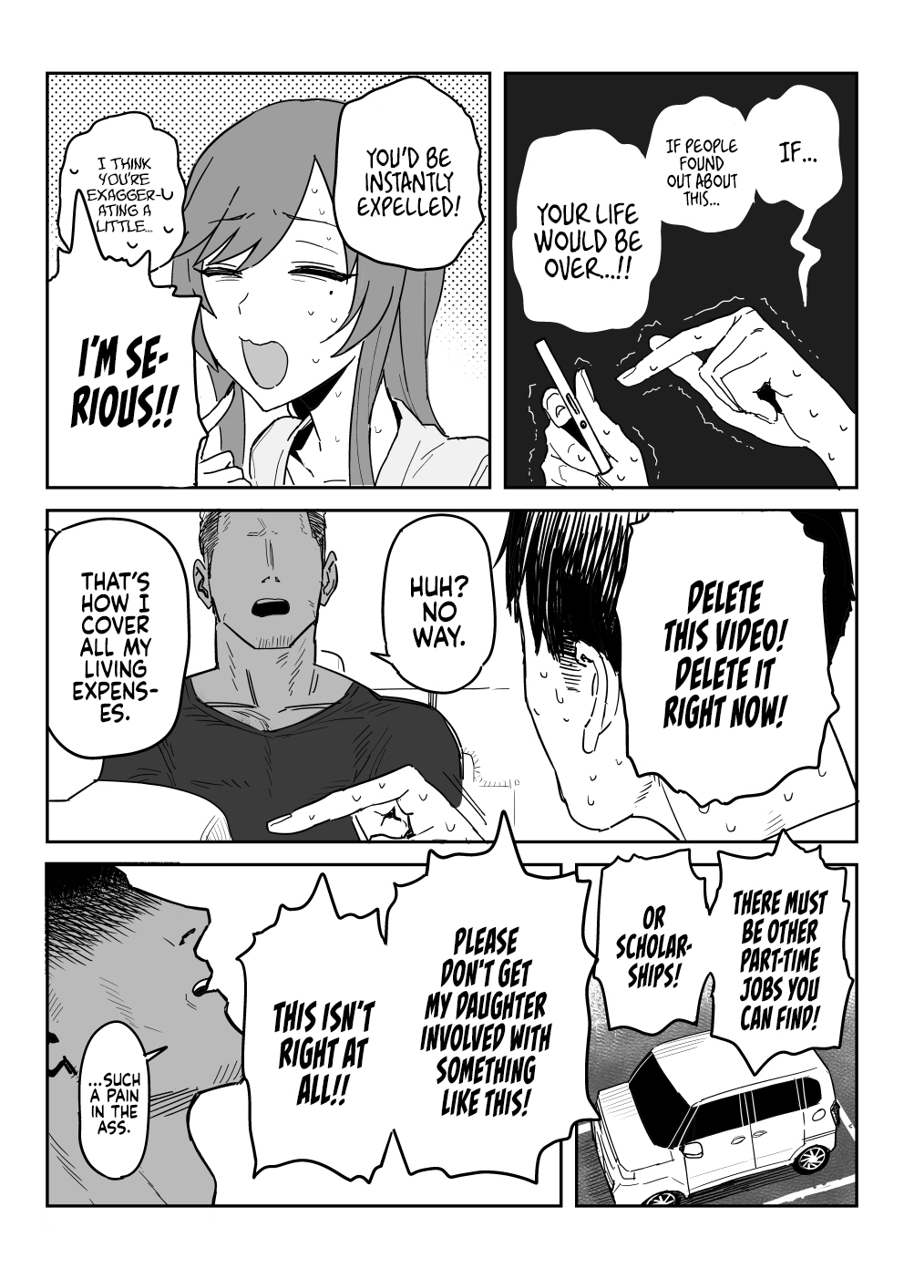 Tanesaki Kaori , Musume no Kawari ni Doujin AV Debut | Tanesaki Kaori Makes Her Doujin AV Debut in Place of Her Daughter — preview page 10