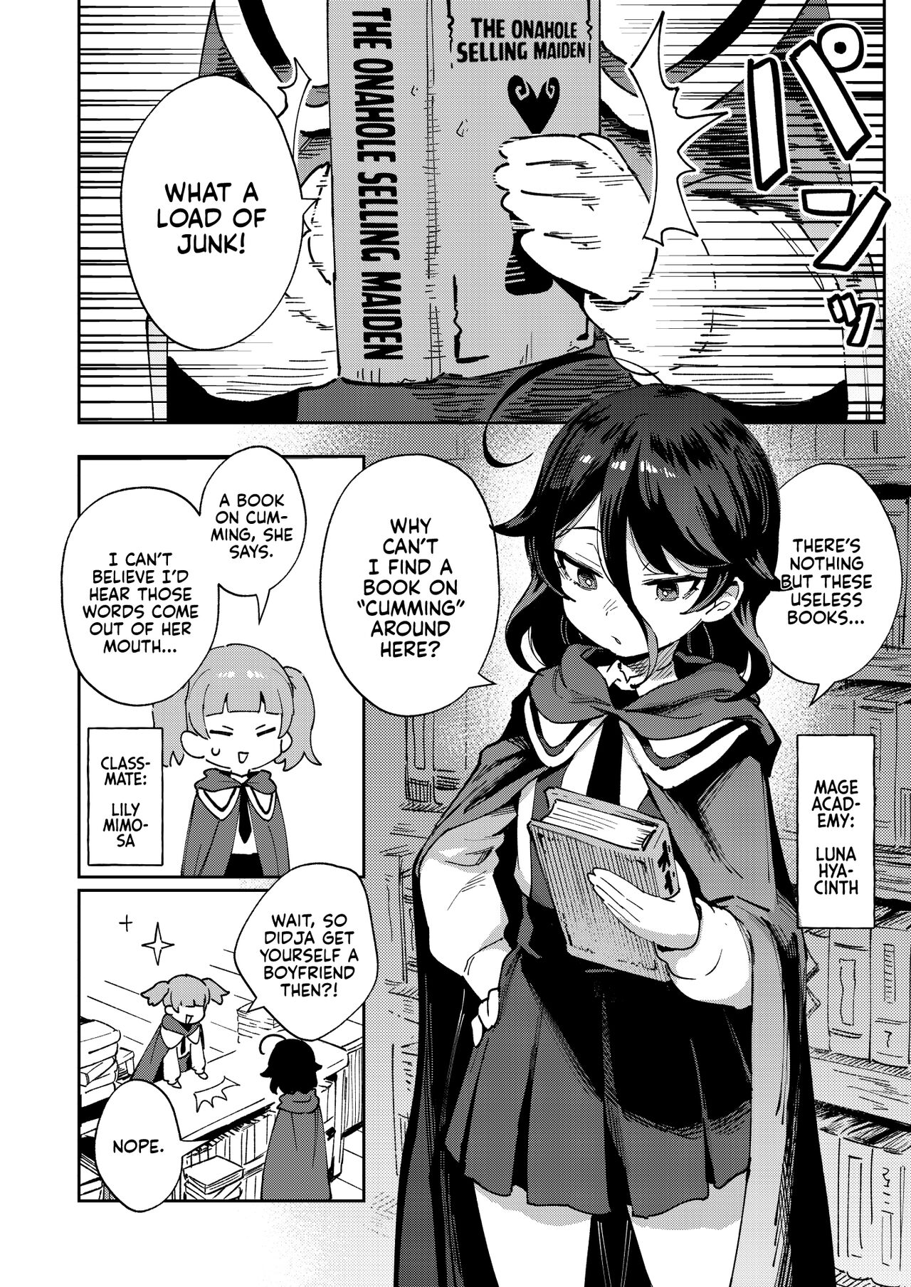 Onaho Uri No Shoujo | The Onahole Selling Maiden — preview page 4