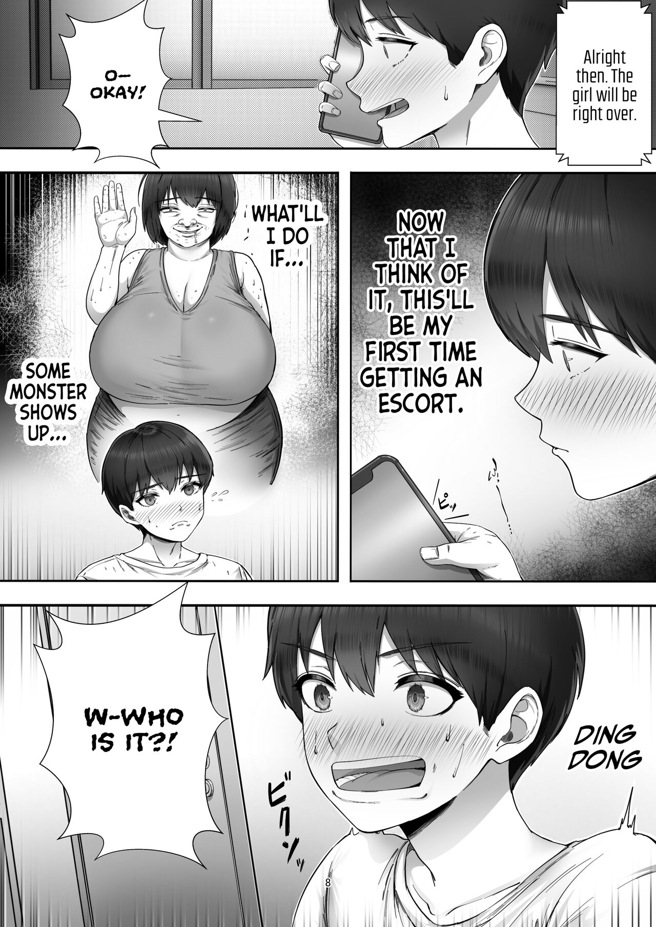 DeliHeal Yondara Gachi no Kaa-chan ga Kita Hanashi. | When I Ordered a Call Girl My Mom Actually Showed Up. — preview page 7