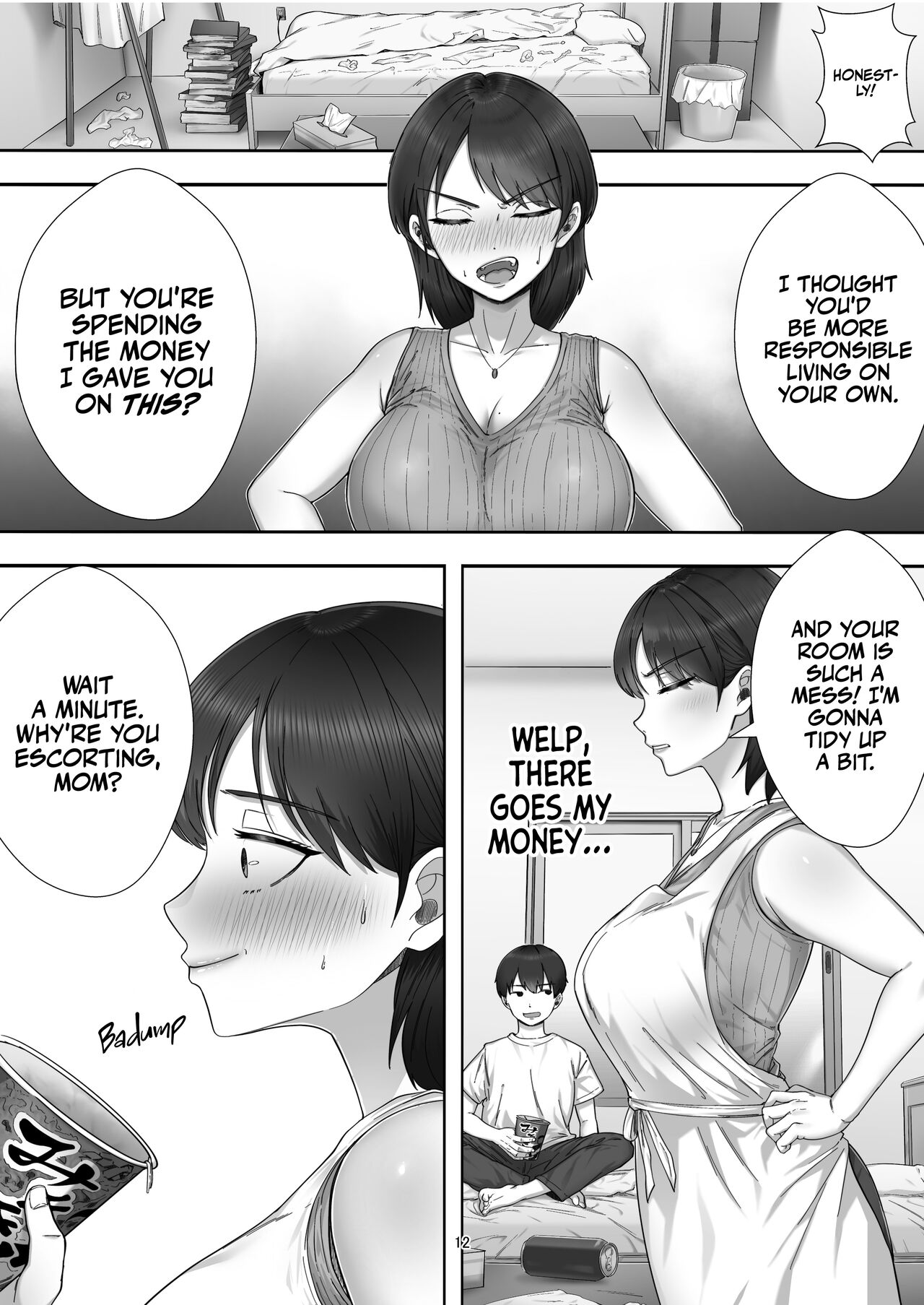 DeliHeal Yondara Gachi no Kaa-chan ga Kita Hanashi. | When I Ordered a Call Girl My Mom Actually Showed Up. — preview page 11