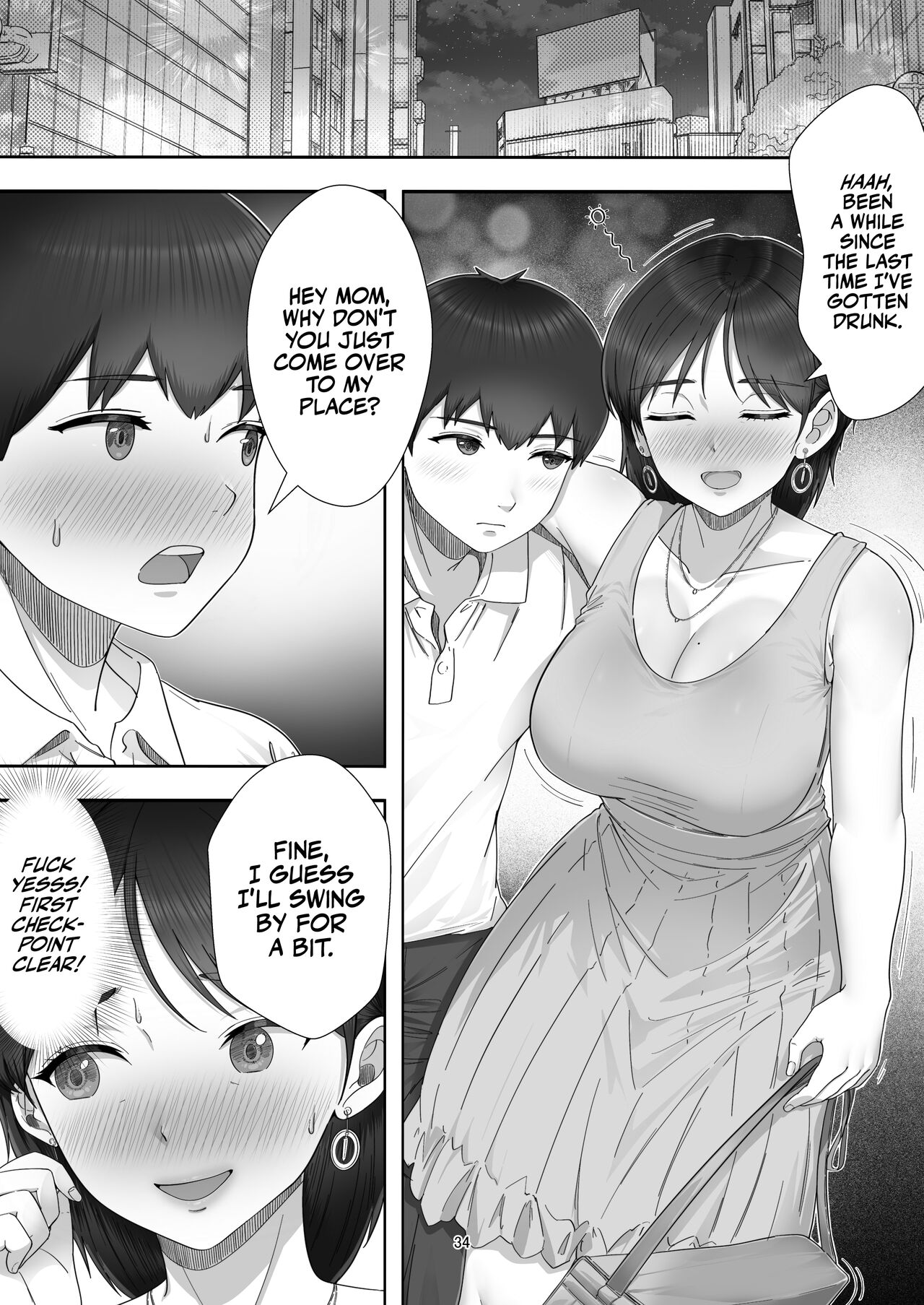 DeliHeal Yondara Gachi no Kaa-chan ga Kita Hanashi. | When I Ordered a Call Girl My Mom Actually Showed Up. – Chapter 1 – page 33