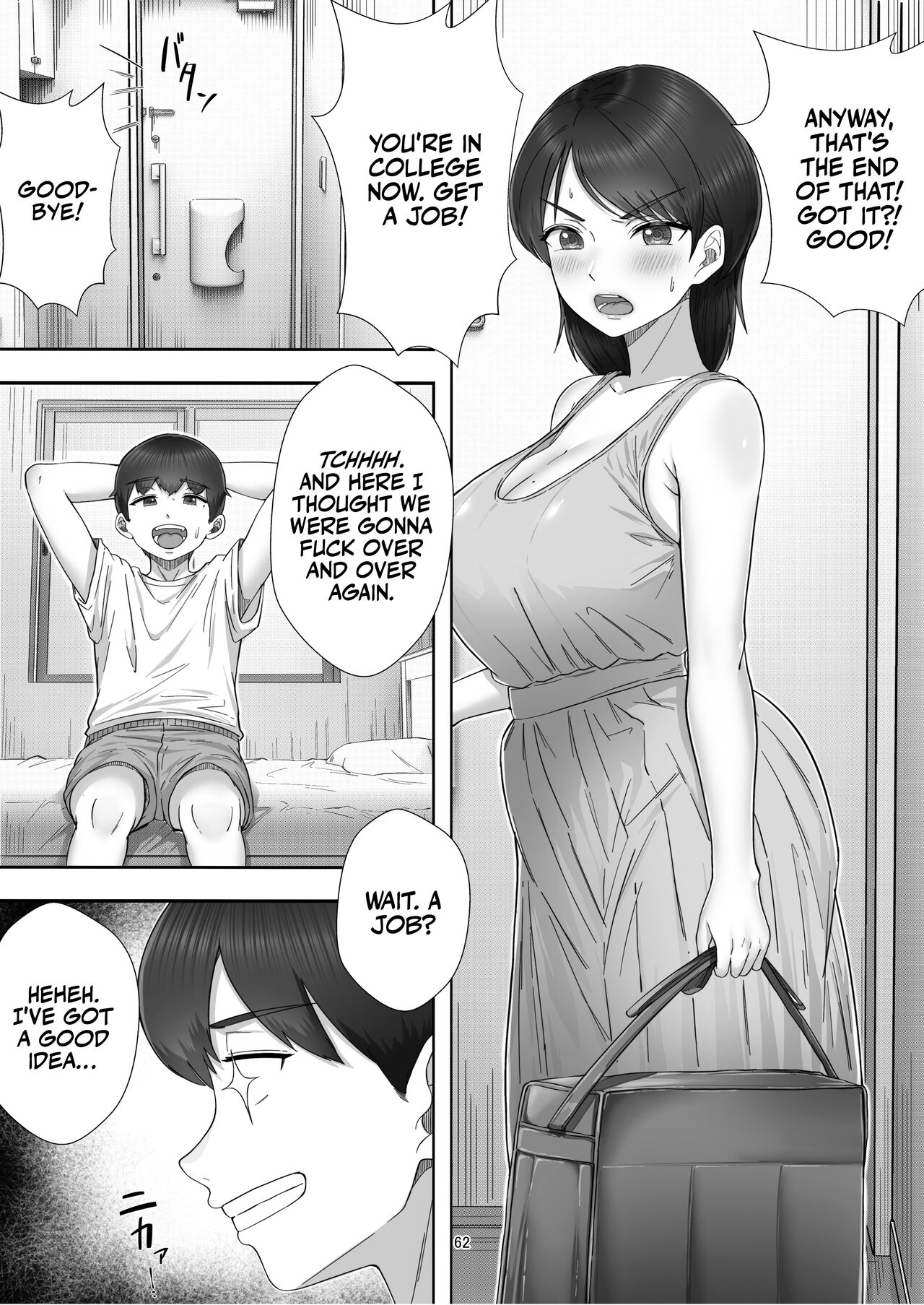 DeliHeal Yondara Gachi no Kaa-chan ga Kita Hanashi. | When I Ordered a Call Girl My Mom Actually Showed Up. – Chapter 1 – page 61