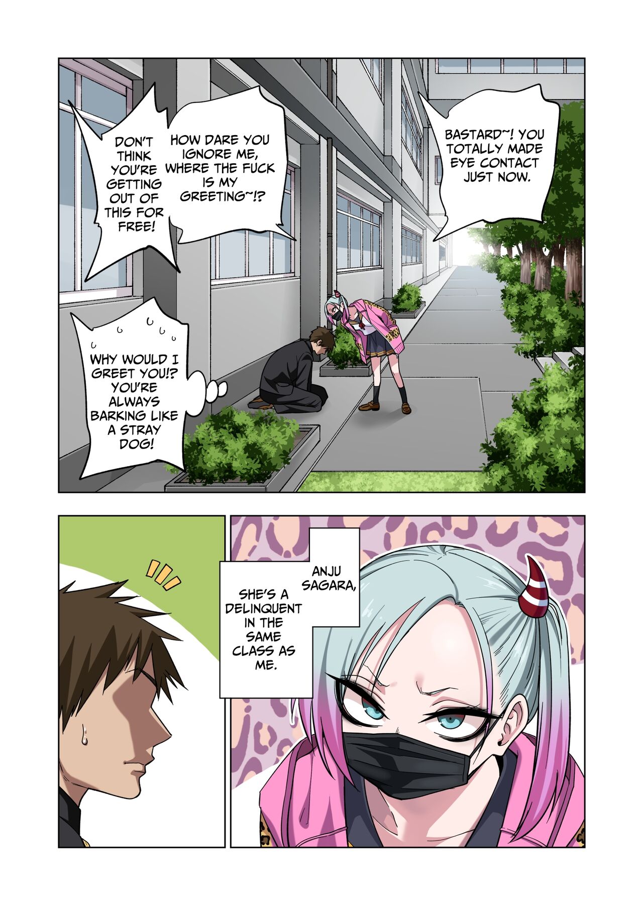 Tsuntsun Yankee-chan wa Yowayowa Chikubi o Ijireba Kekkou Nandemo Yarasete Kureru | Prickly Delinquent Girl Will Let You Do Almost Anything If You Tease Her Sensitive Nipples — preview page 3