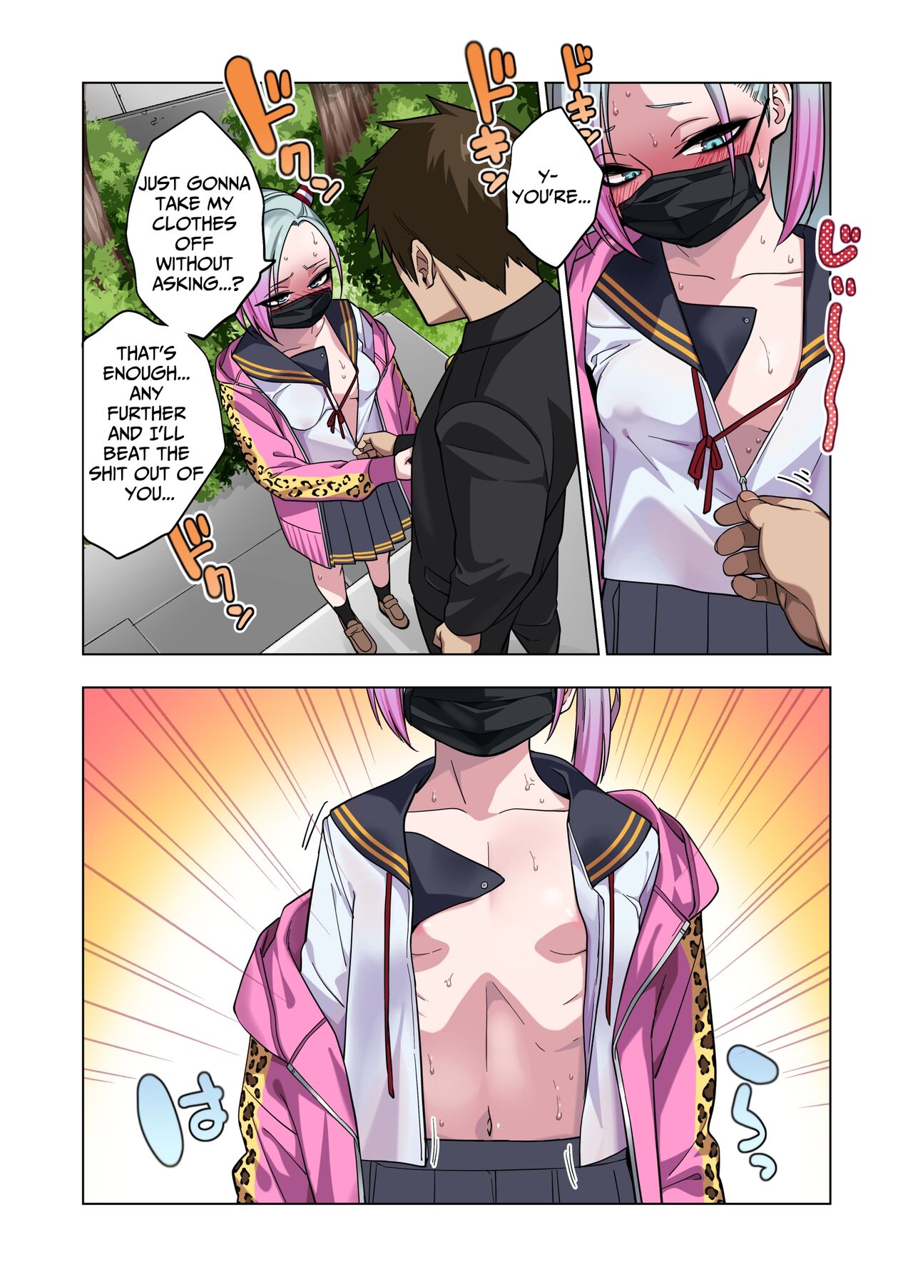 Tsuntsun Yankee-chan wa Yowayowa Chikubi o Ijireba Kekkou Nandemo Yarasete Kureru | Prickly Delinquent Girl Will Let You Do Almost Anything If You Tease Her Sensitive Nipples — preview page 10
