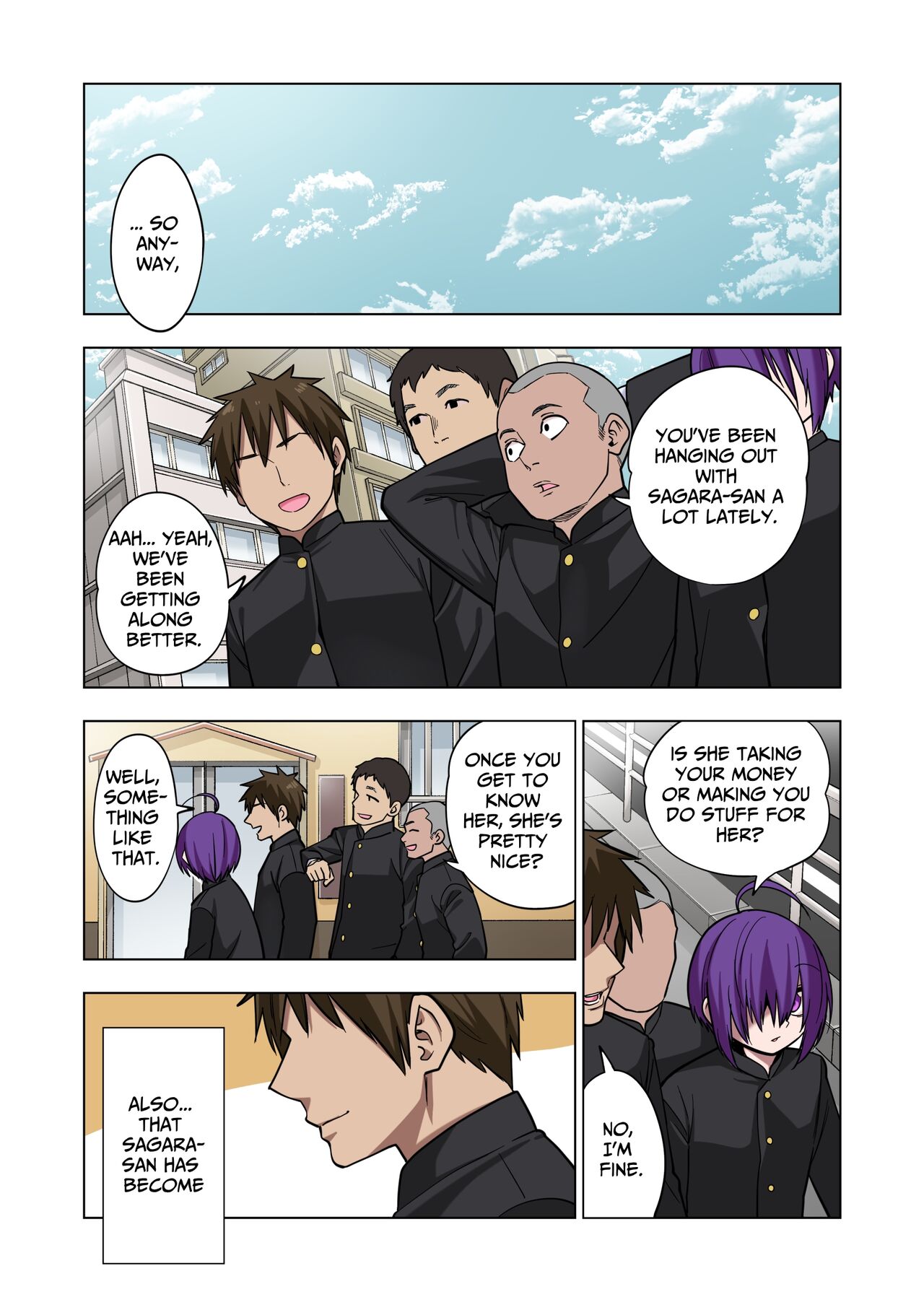 Tsuntsun Yankee-chan wa Yowayowa Chikubi o Ijireba Kekkou Nandemo Yarasete Kureru | Prickly Delinquent Girl Will Let You Do Almost Anything If You Tease Her Sensitive Nipples – Chapter 1 – page 46