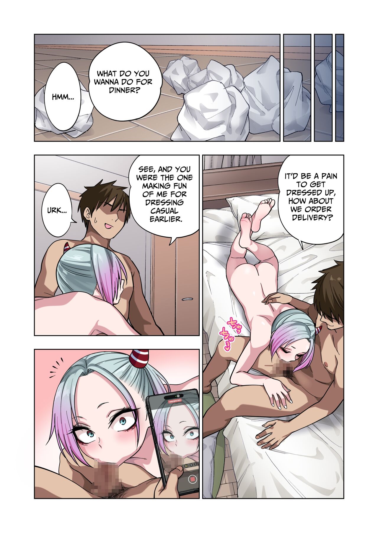 Tsuntsun Yankee-chan wa Yowayowa Chikubi o Ijireba Kekkou Nandemo Yarasete Kureru | Prickly Delinquent Girl Will Let You Do Almost Anything If You Tease Her Sensitive Nipples – Chapter 1 – page 60