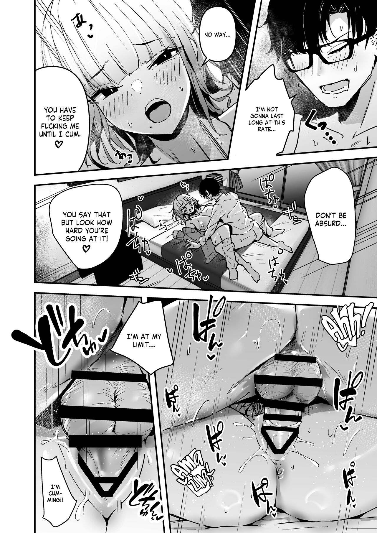 Kinpatsu Chounyuu Gal ni Gyaku Deriheru Atsukai Sarete Iru Ore no Hanashi | Blonde Gal with Huge Tits Treats Me Like a Manslut — preview page 10