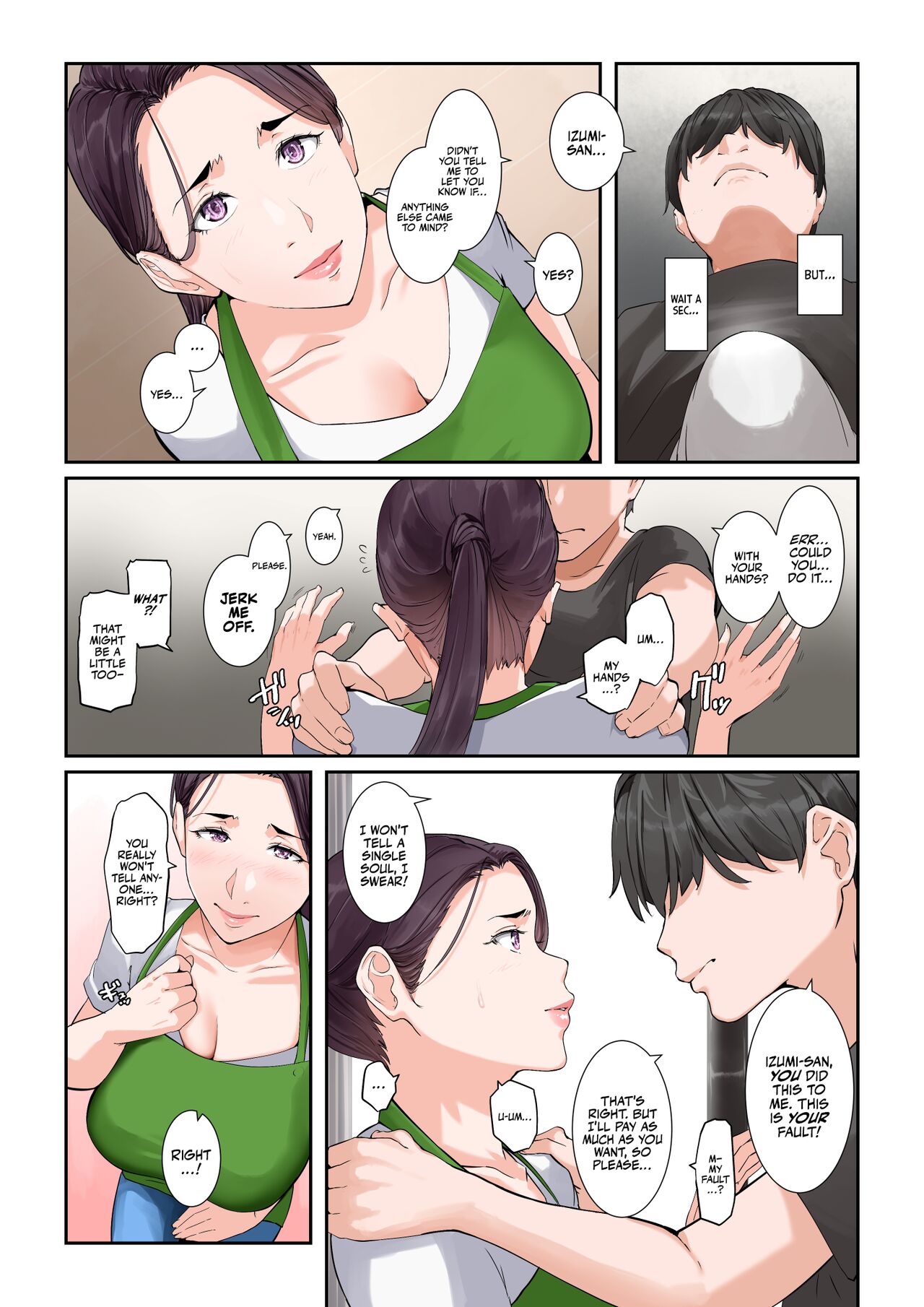 Daitai Nandemo Shite kureru Kaji Daikou no Yurie-san | Yurie-san, The Housekeeper Who Will Do Just About Anything — preview page 9