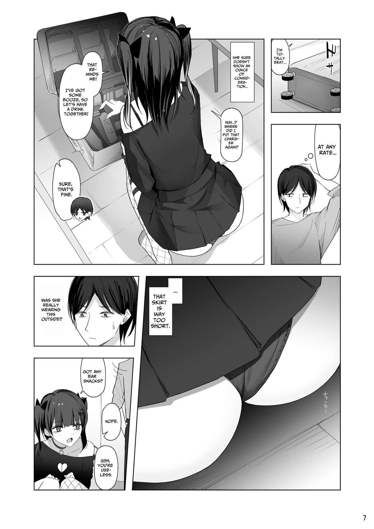 Namaiki Joshi Ririno-chan | Impertinent Girl Ririno-chan — preview page 6