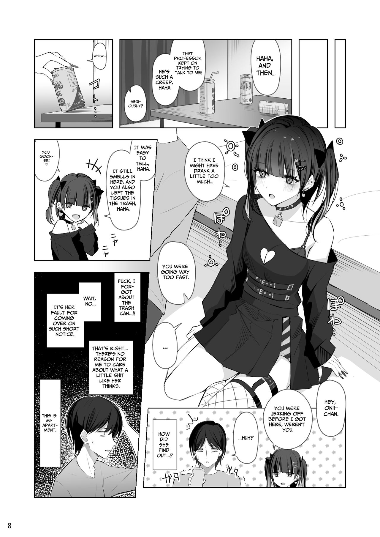 Namaiki Joshi Ririno-chan | Impertinent Girl Ririno-chan — preview page 7