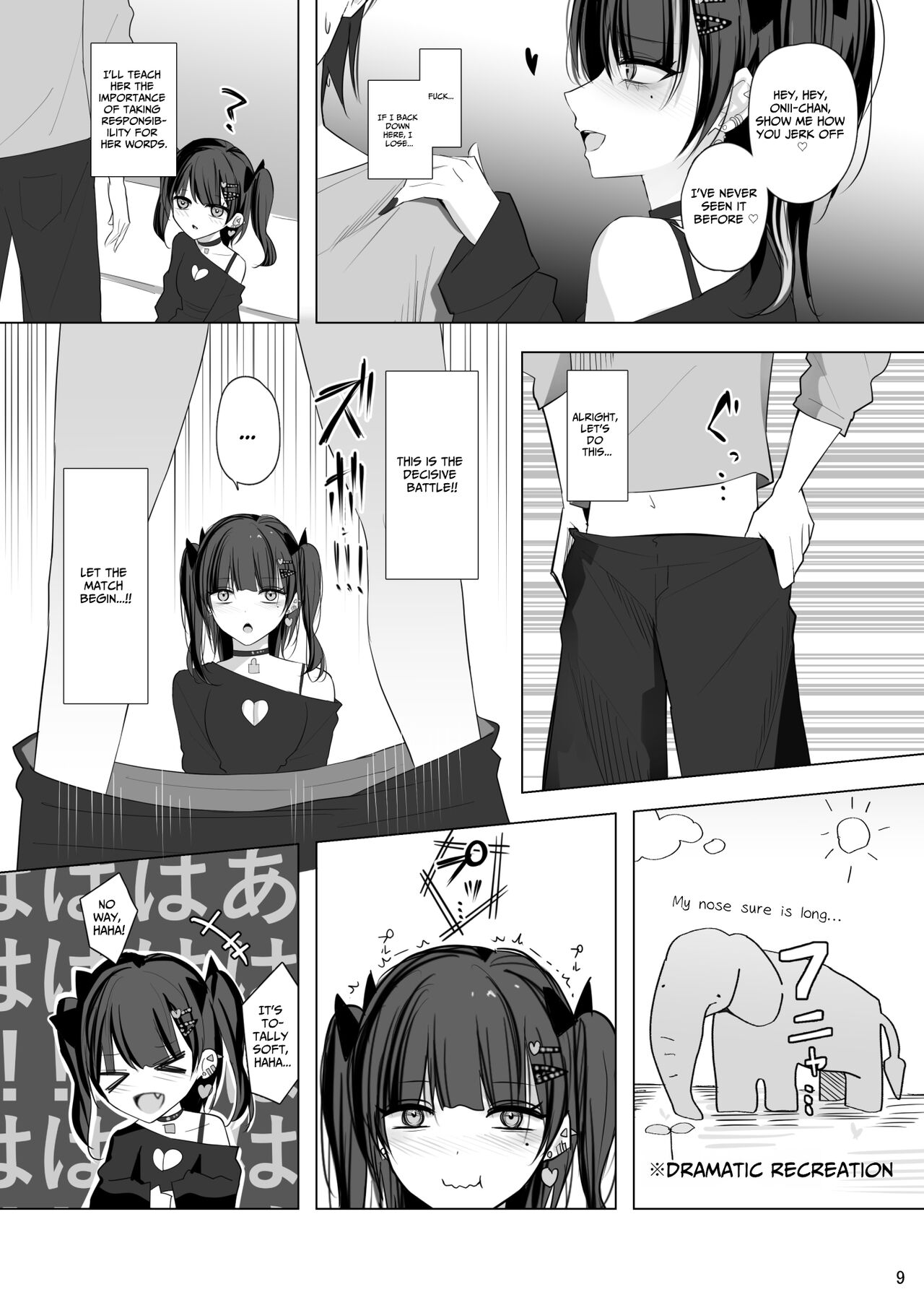 Namaiki Joshi Ririno-chan | Impertinent Girl Ririno-chan — preview page 8
