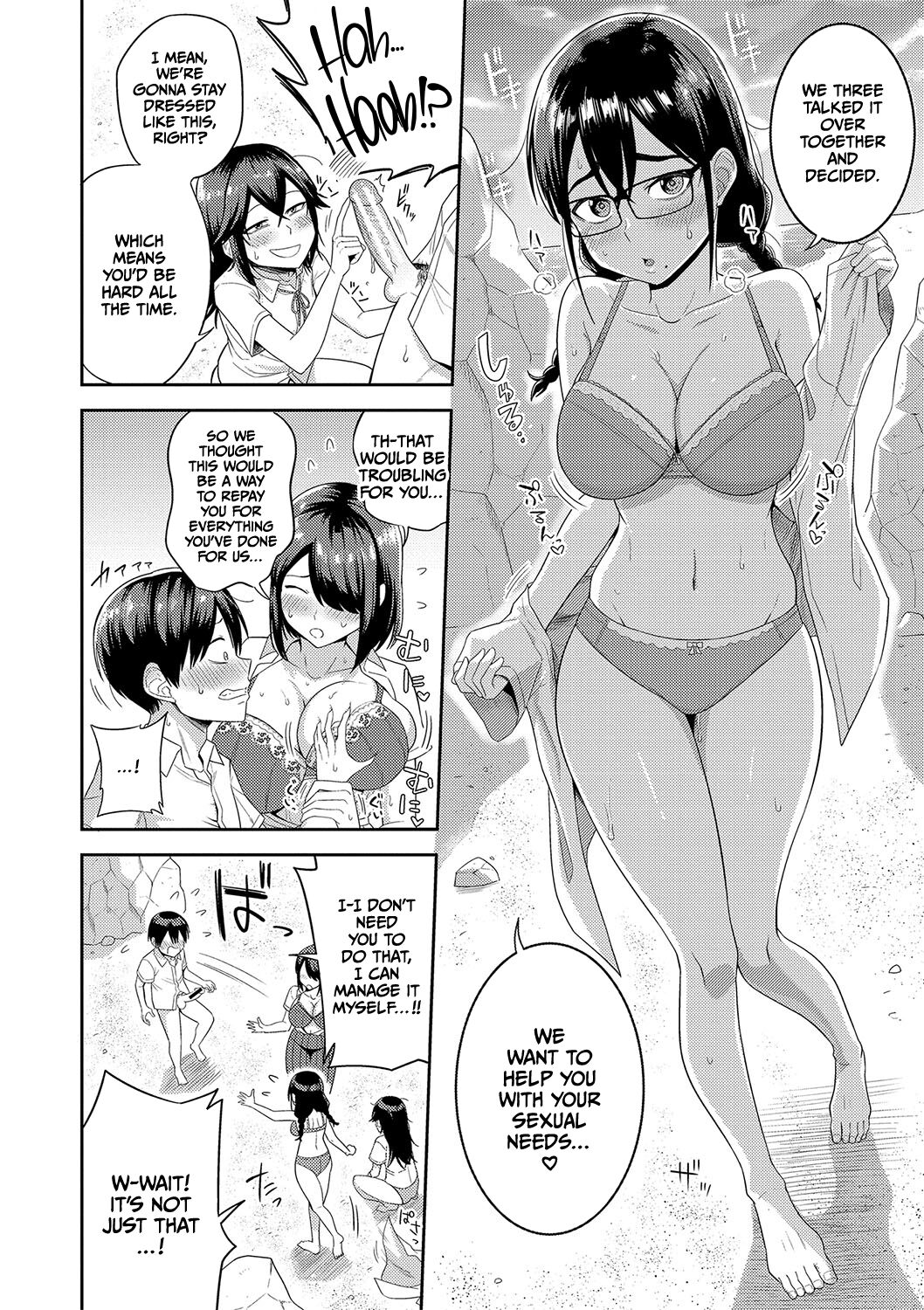 Mujintou de, SEX ni Kyoumi Shinshin na Dosukebe Inkya Joshi-tachi to Harem Life — preview page 19