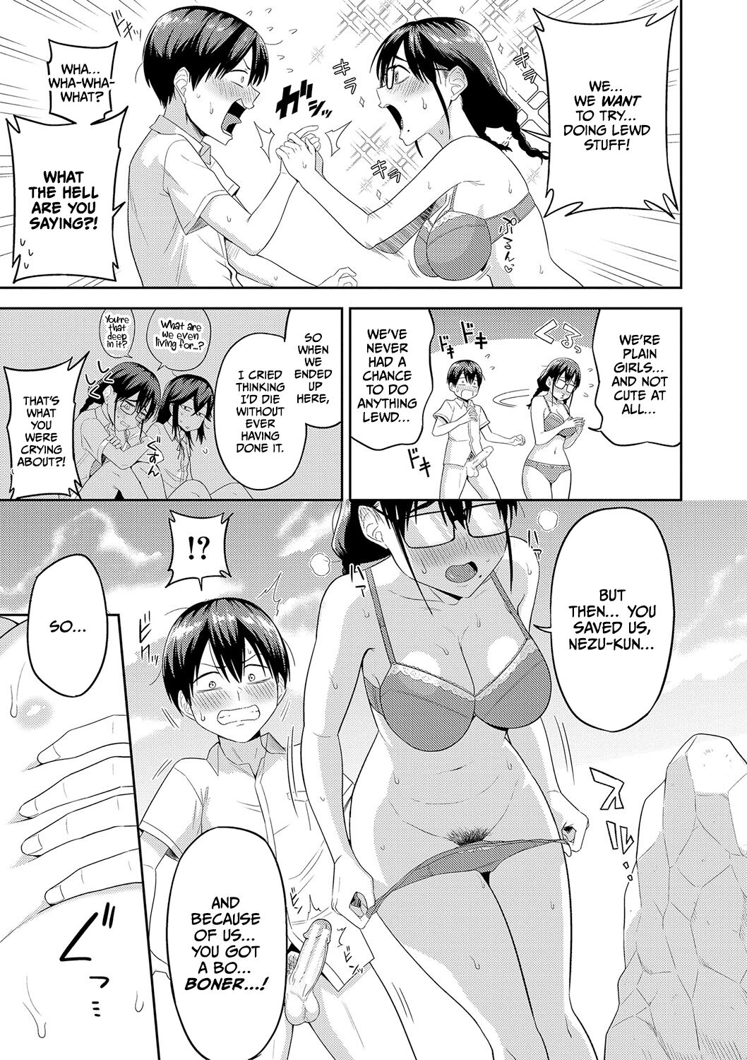 Mujintou de, SEX ni Kyoumi Shinshin na Dosukebe Inkya Joshi-tachi to Harem Life — preview page 20