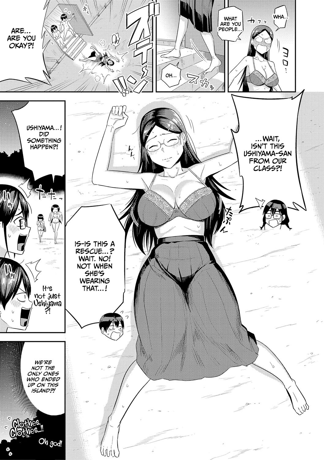 Mujintou de, SEX ni Kyoumi Shinshin na Dosukebe Inkya Joshi-tachi to Harem Life – Chapter 1 – page 40