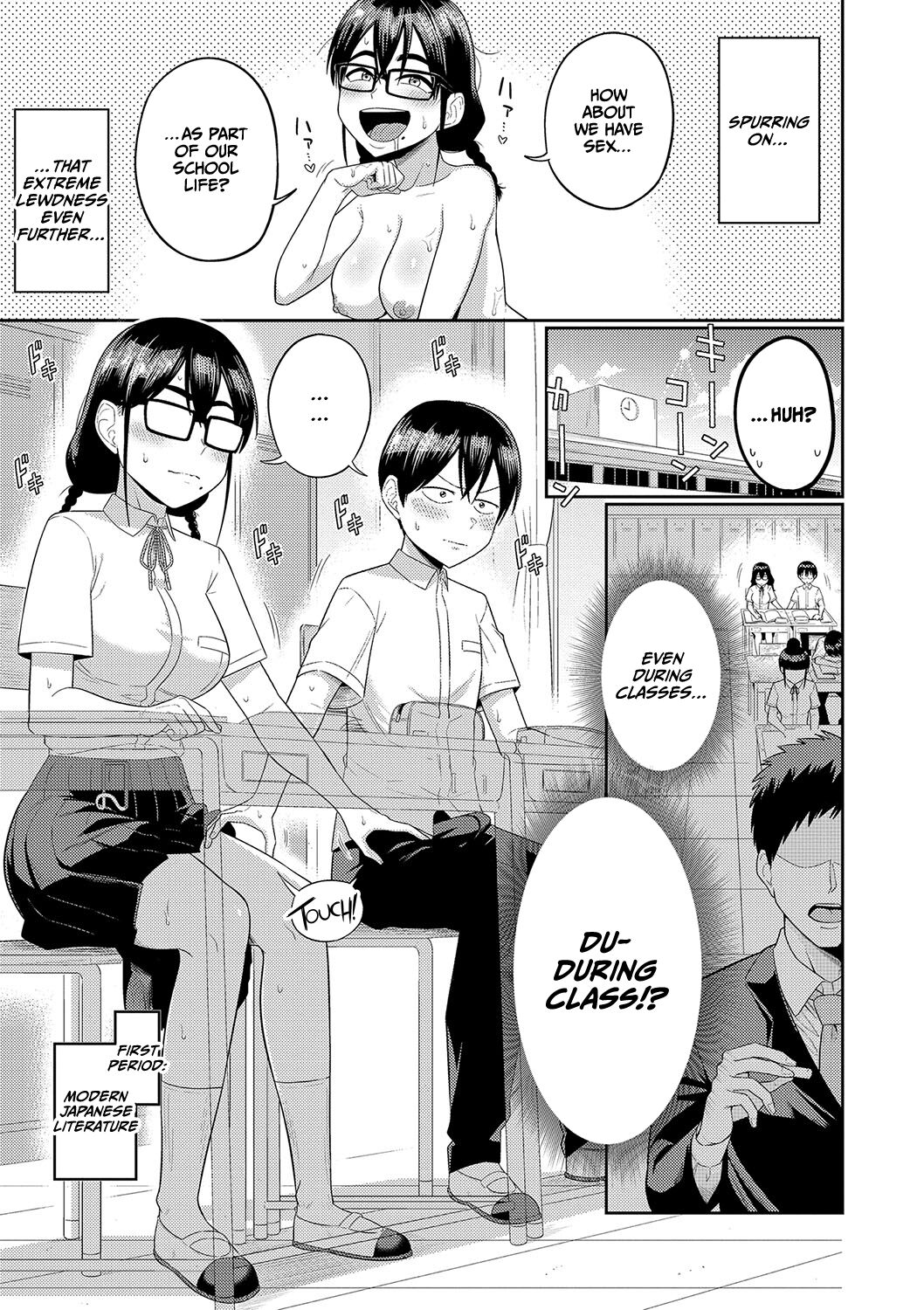 Mujintou de, SEX ni Kyoumi Shinshin na Dosukebe Inkya Joshi-tachi to Harem Life – Chapter 1 – page 112