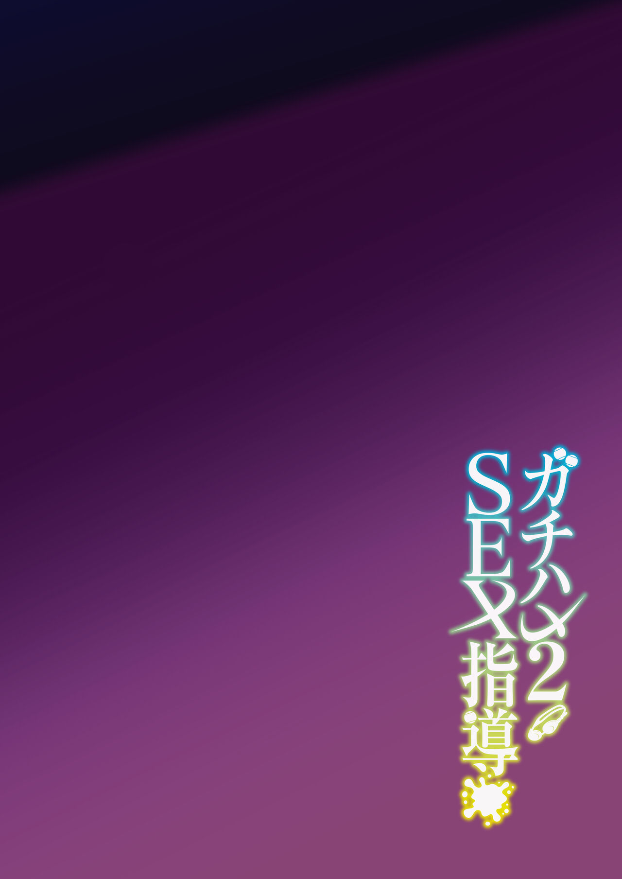 Gachihame SEX Shidou 2 | Serious SEXual Training 2 — preview page 4