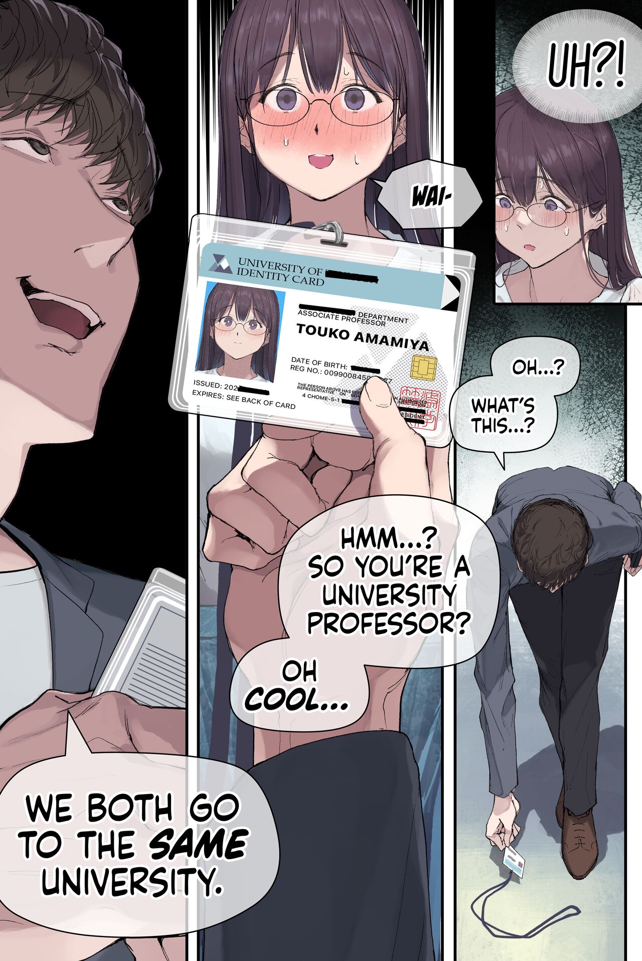 Intelli Hitozuma Amamiya Touko Sensei no Hatsujou | Touko Amamiya: Wife, Scholar, Professor in HEAT – Chapter 1 – page 21