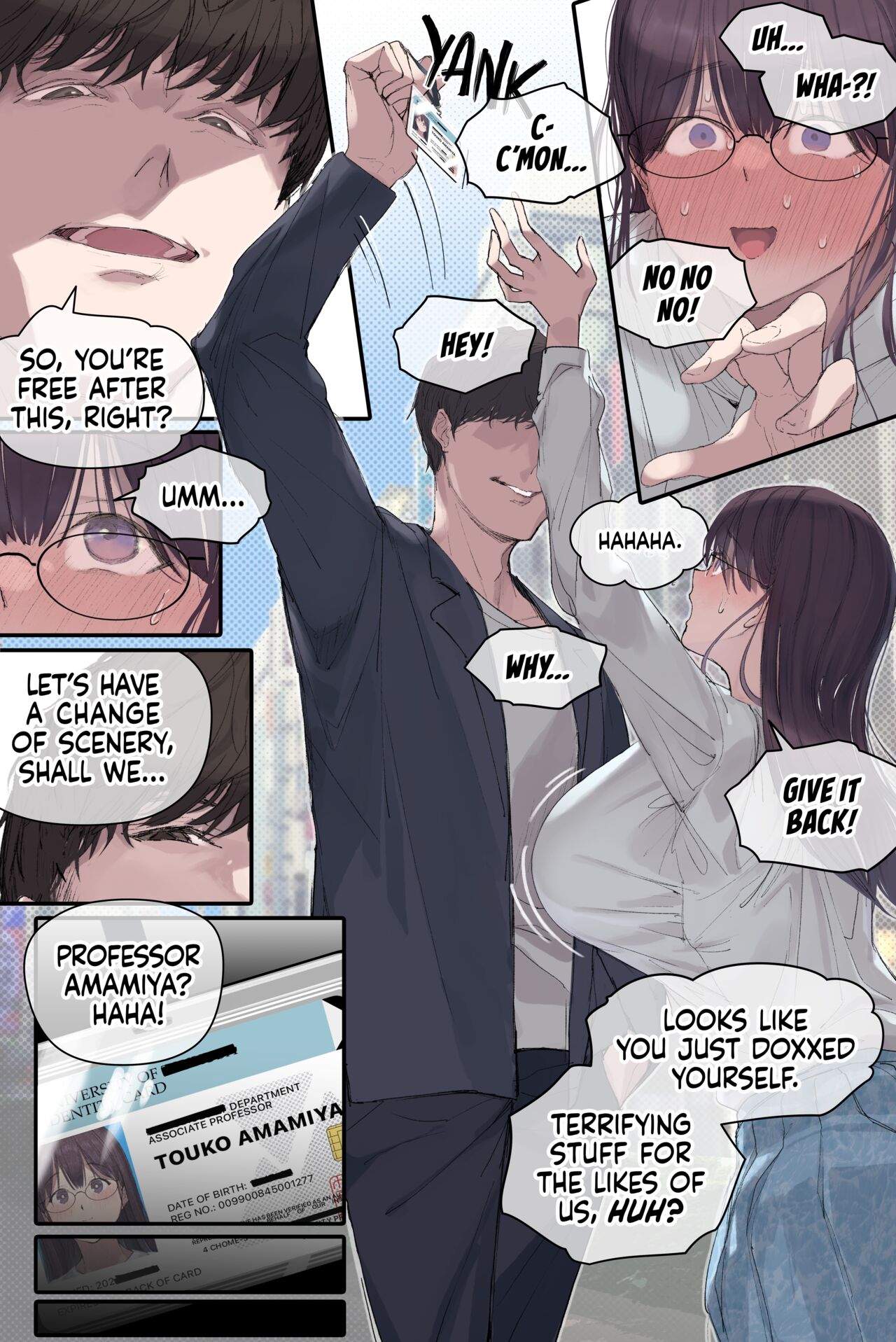 Intelli Hitozuma Amamiya Touko Sensei no Hatsujou | Touko Amamiya: Wife, Scholar, Professor in HEAT – Chapter 1 – page 22
