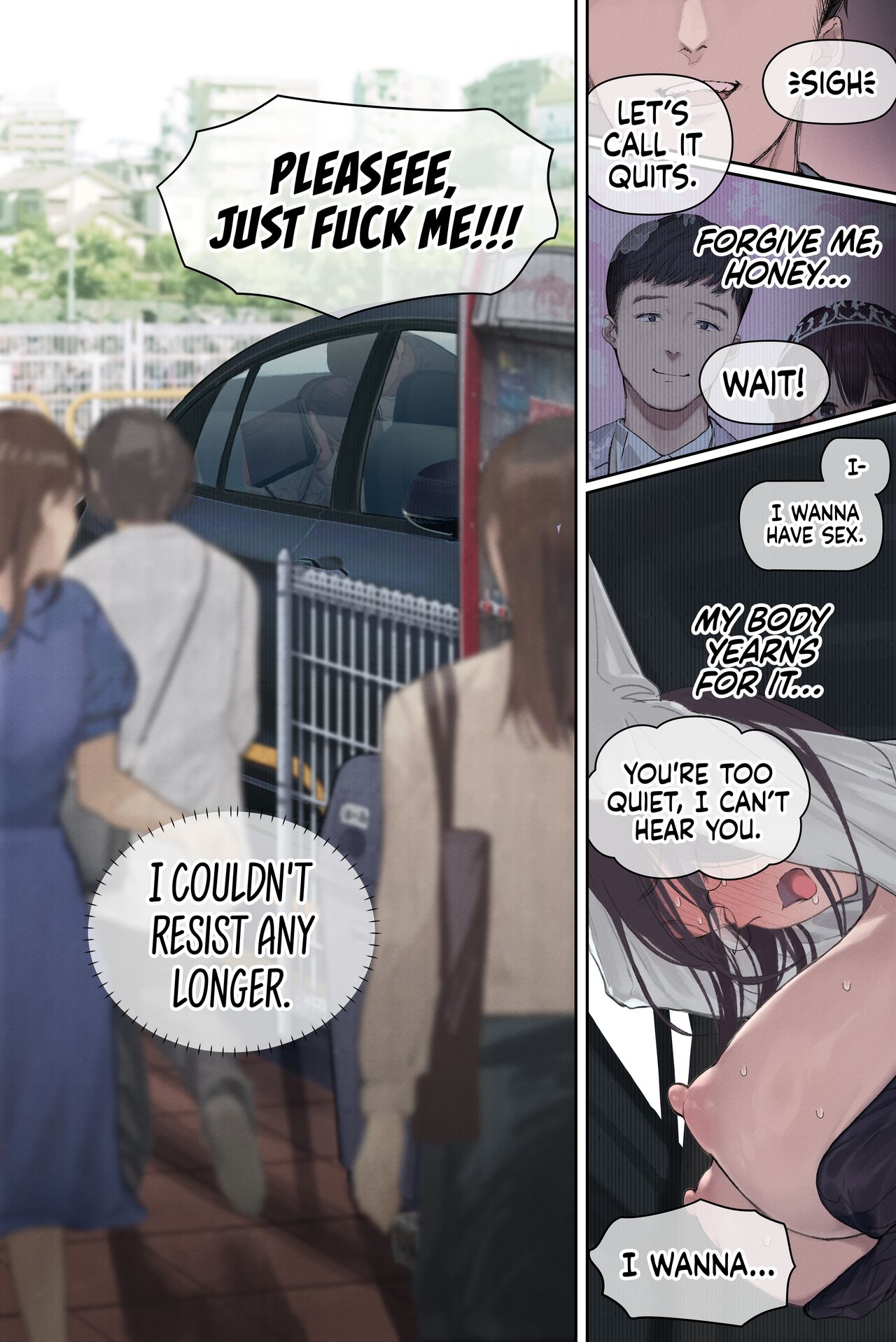 Intelli Hitozuma Amamiya Touko Sensei no Hatsujou | Touko Amamiya: Wife, Scholar, Professor in HEAT – Chapter 1 – page 47