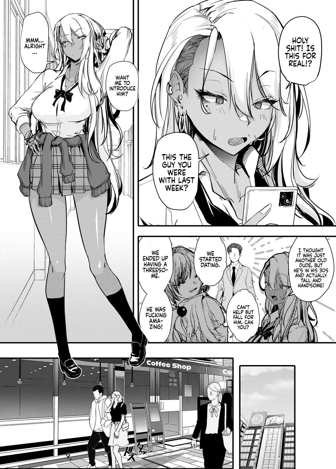 Namaiki JK ga Wakaraserareru Hon | Putting a Cheeky Gyaru in Her Place — preview page 7