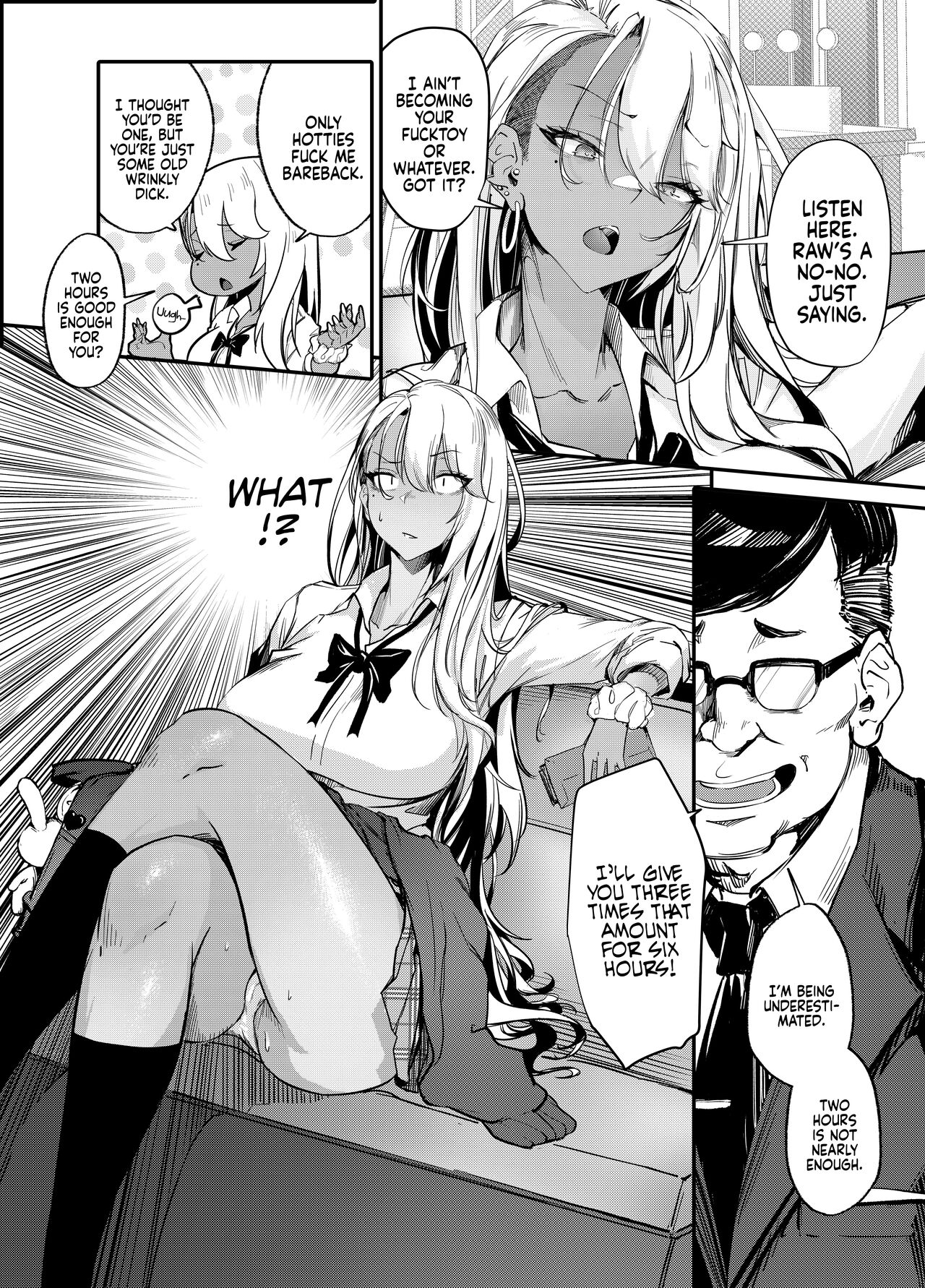 Namaiki JK ga Wakaraserareru Hon | Putting a Cheeky Gyaru in Her Place — preview page 10