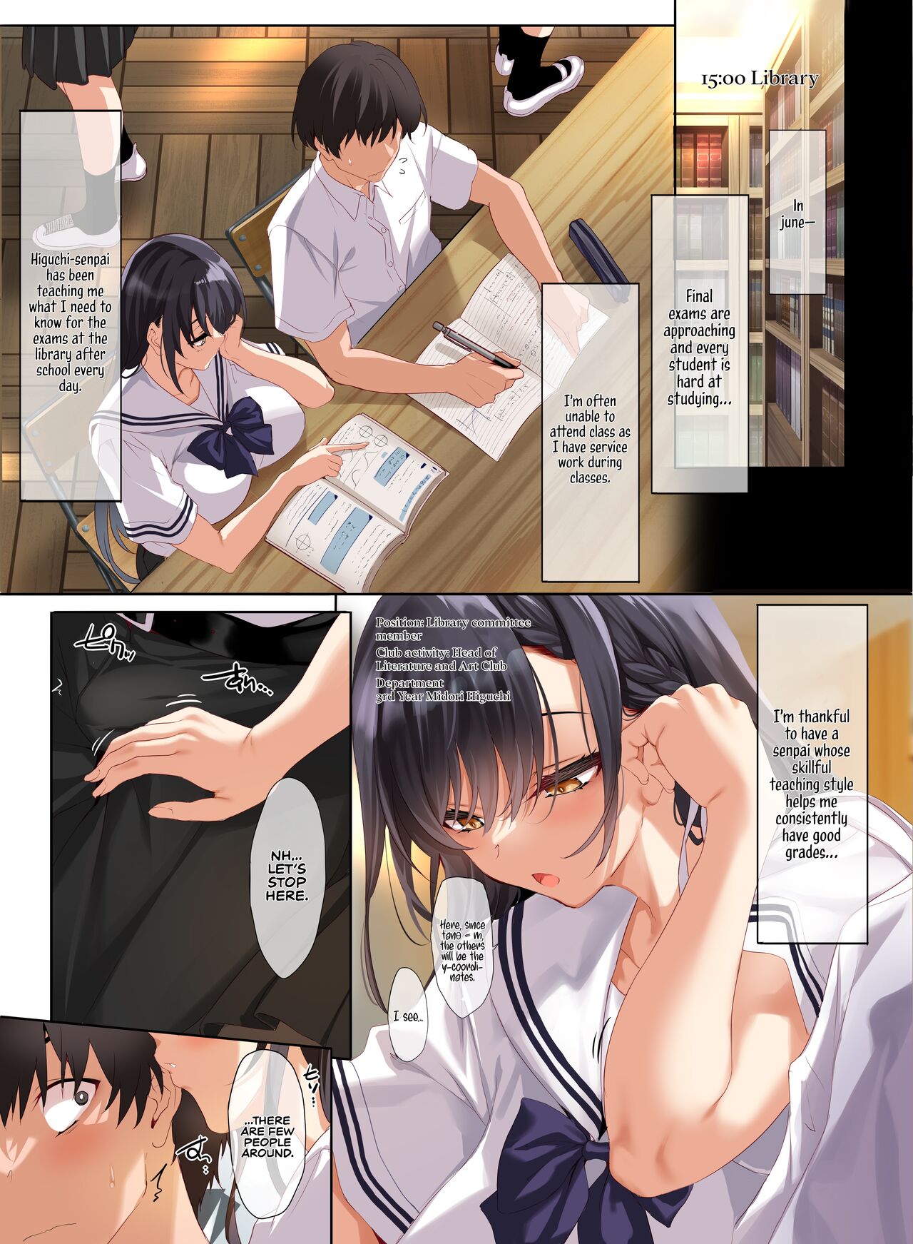 Jogakkou de Otoko Hitori na node Kousoku de Seiyoku no Hakeguchi ni Sareru Nichijou 2-Jigenme — preview page 5