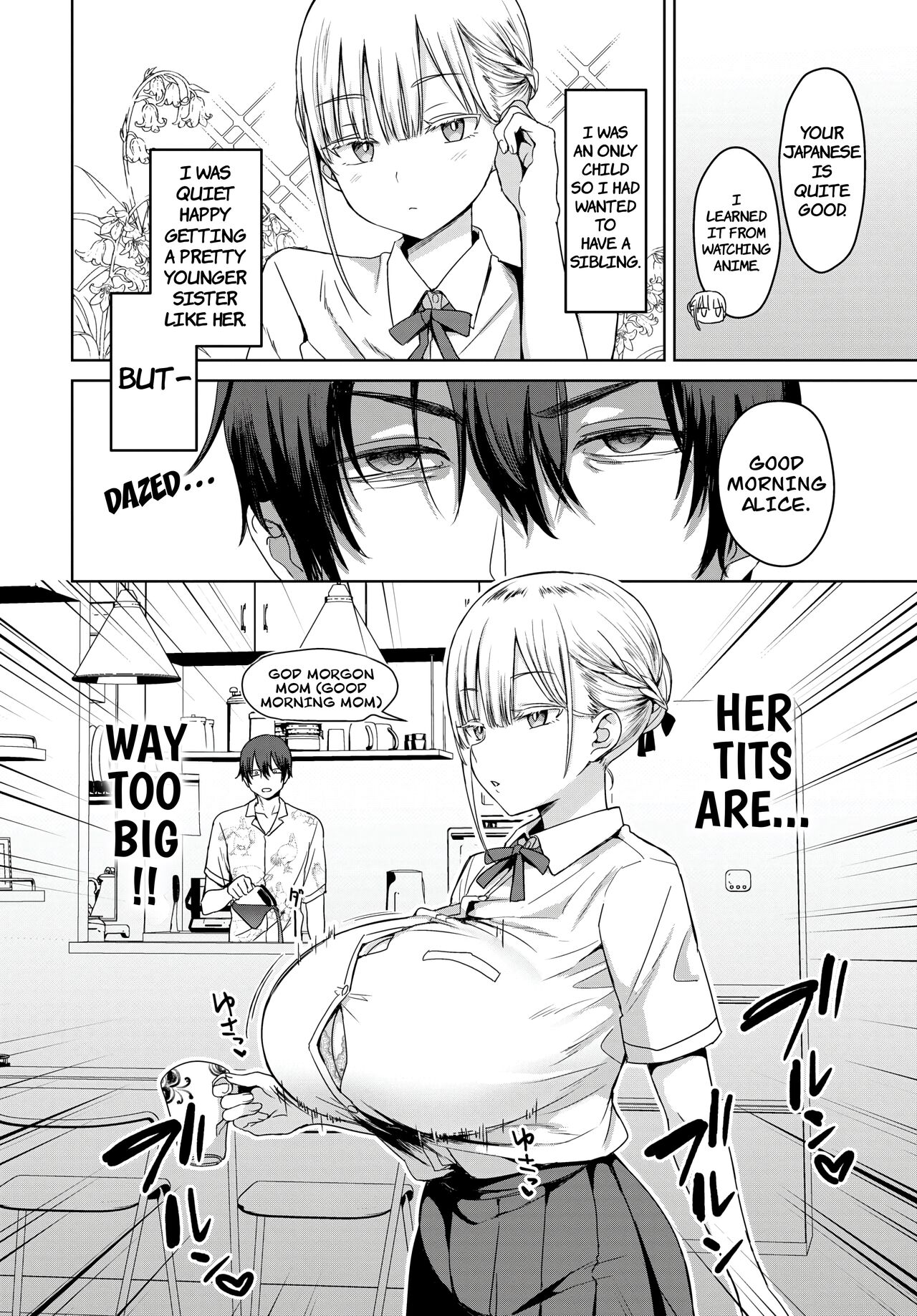 StepSister with Huge Tits, Charge! — preview page 2