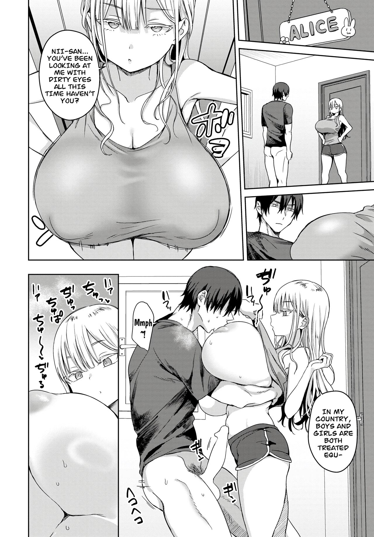 StepSister with Huge Tits, Charge! — preview page 10