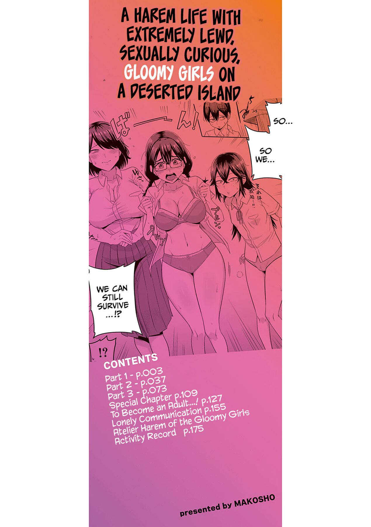 Mujintou de, SEX ni Kyoumi Shinshin na Dosukebe Inkya Joshi-tachi to Harem Life — preview page 3