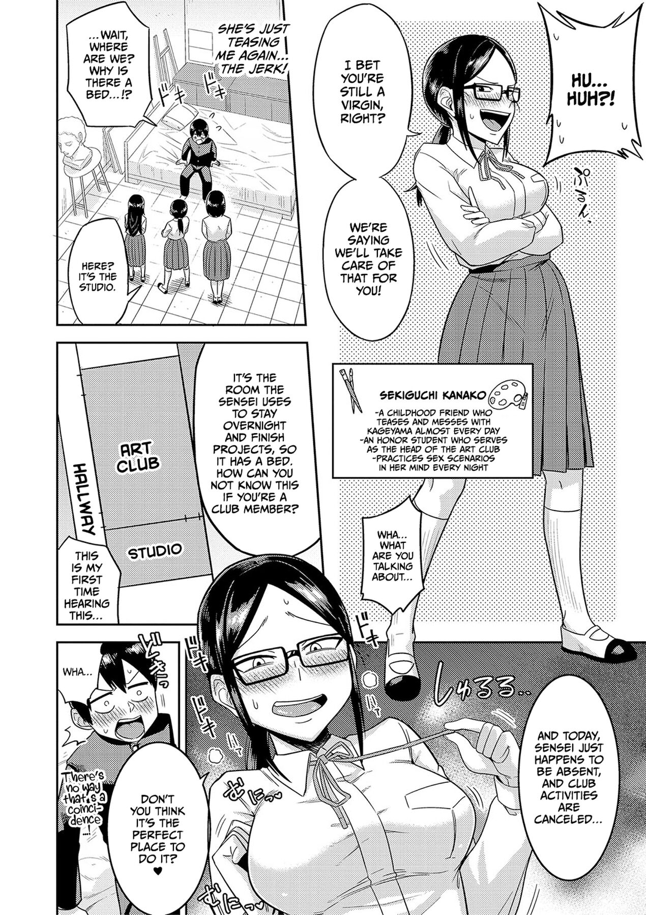 Mujintou de, SEX ni Kyoumi Shinshin na Dosukebe Inkya Joshi-tachi to Harem Life – Chapter 1 – page 177