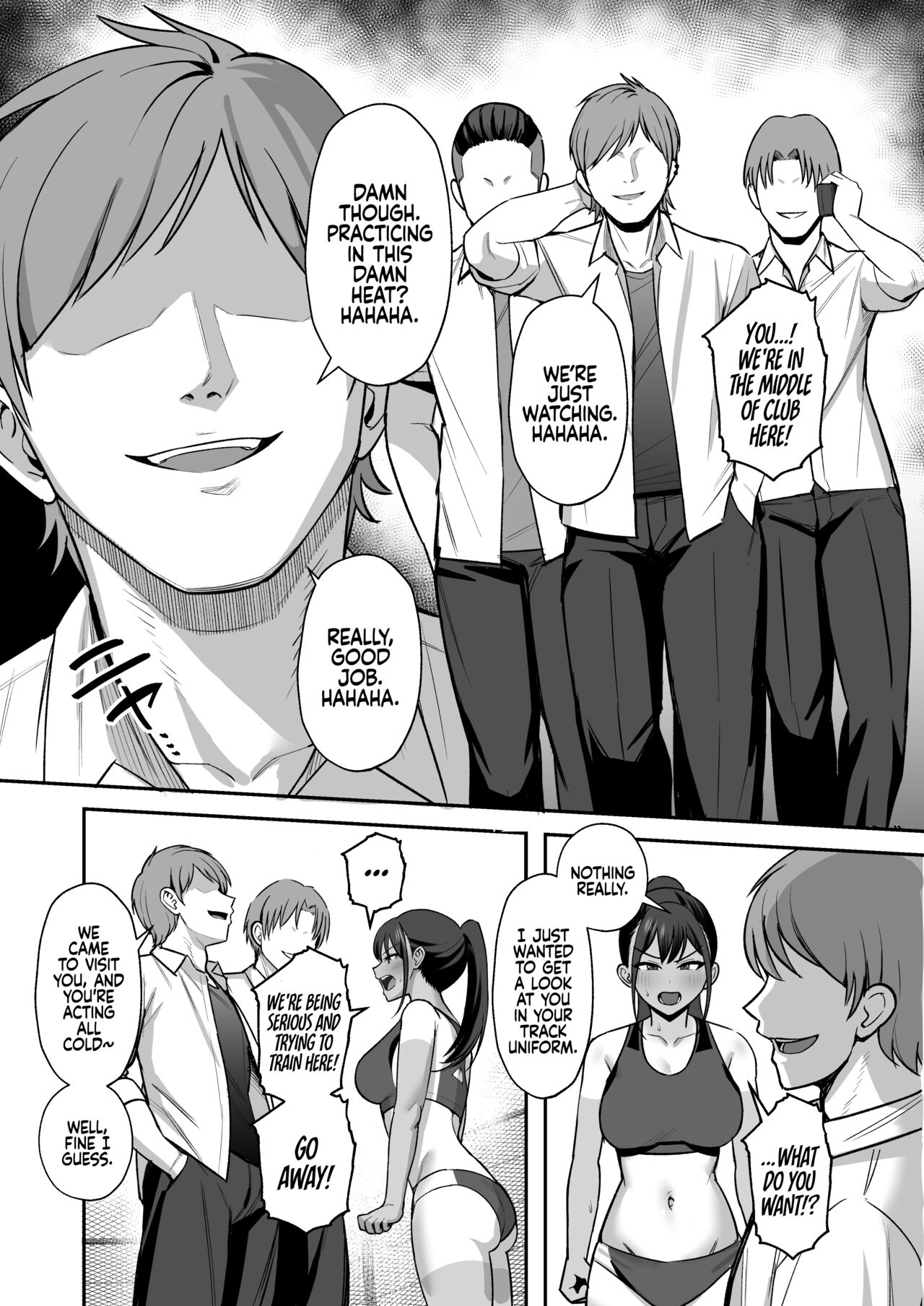Rikujoubu Buchou, Yankee-tachi ni Otosareru | The Captain of the Track and Field Club Surrenders to a Bunch of Delinquents — preview page 5