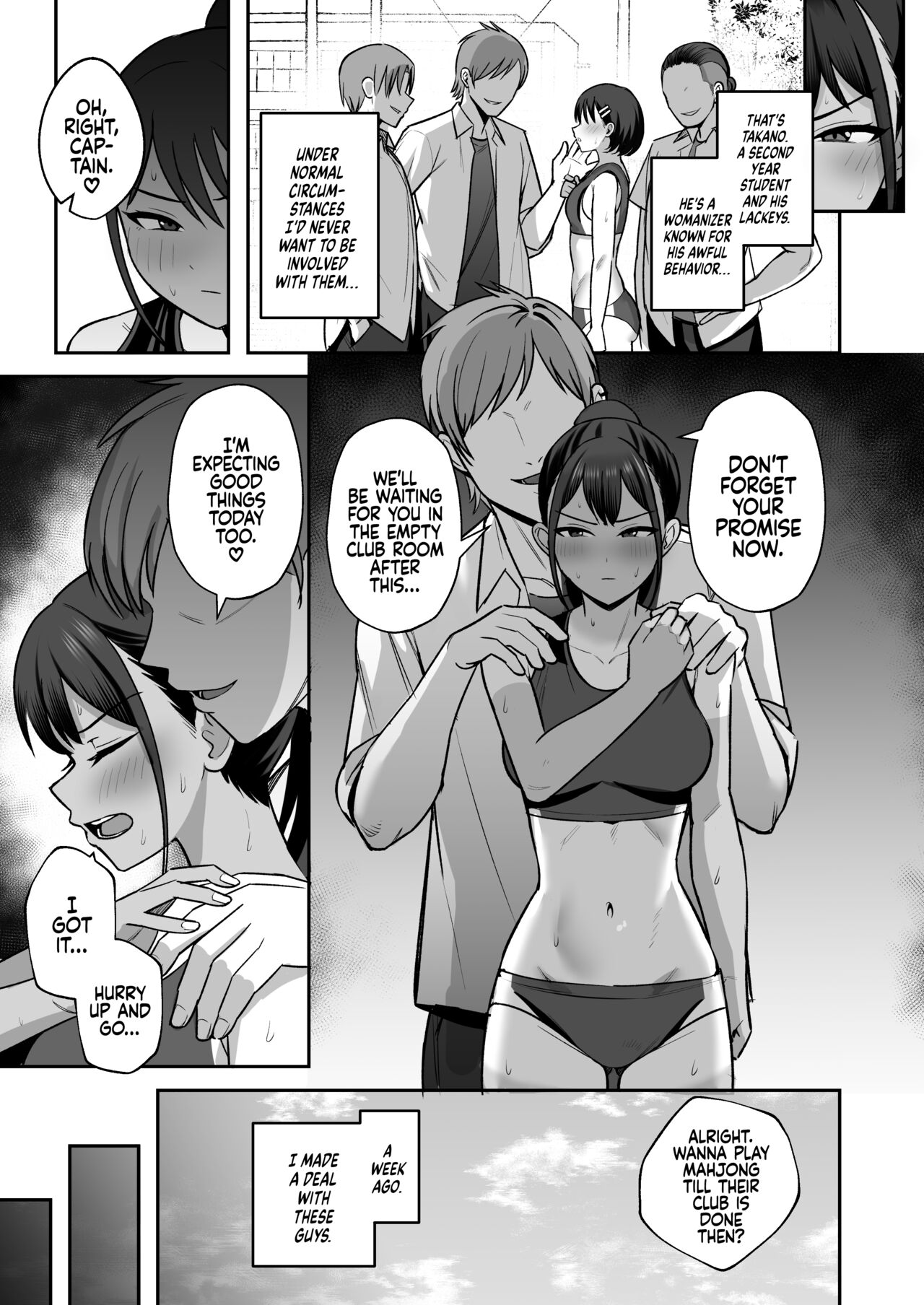 Rikujoubu Buchou, Yankee-tachi ni Otosareru | The Captain of the Track and Field Club Surrenders to a Bunch of Delinquents — preview page 6